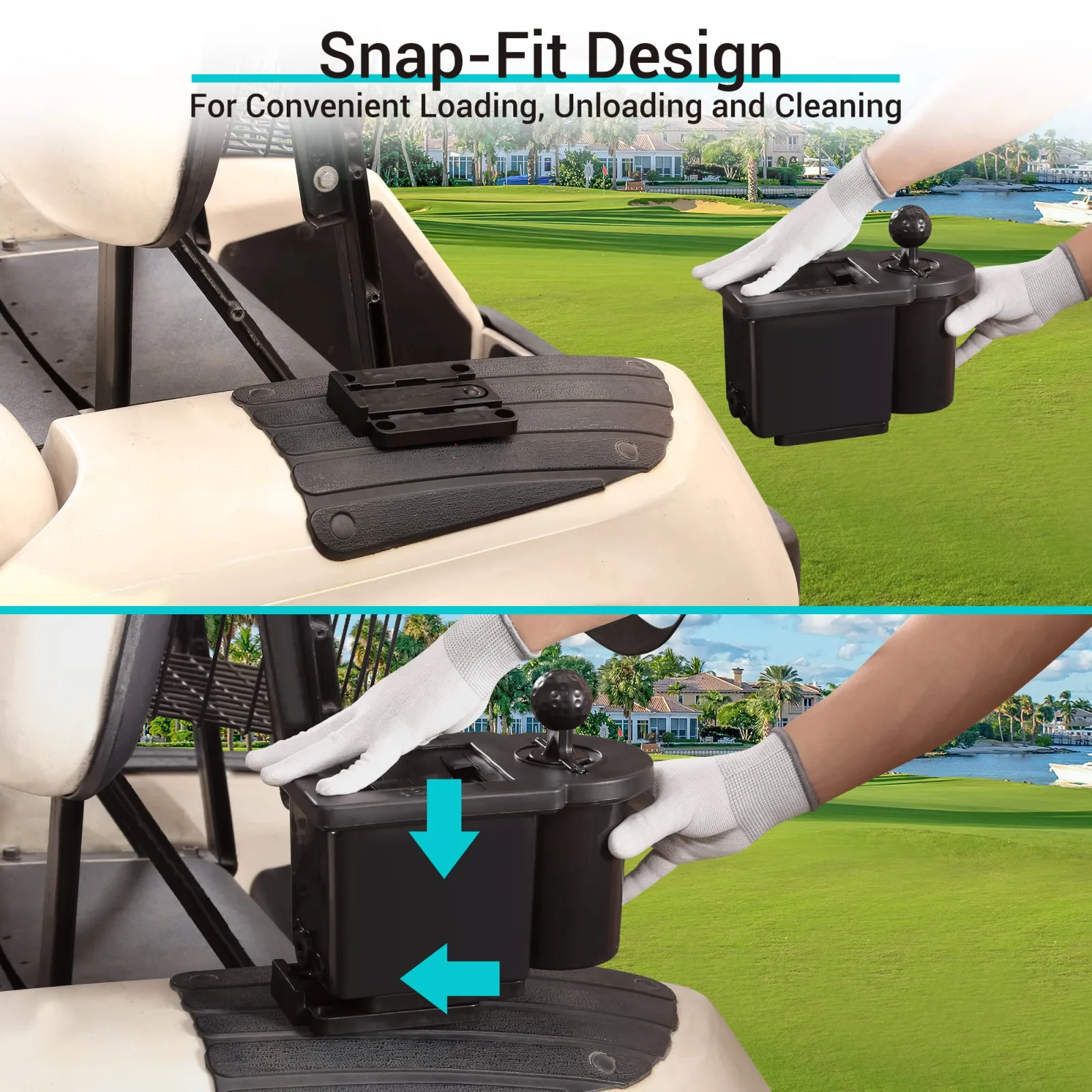 10L0L Y65-B Golf Cart Ball Washer Mounting Base image 2