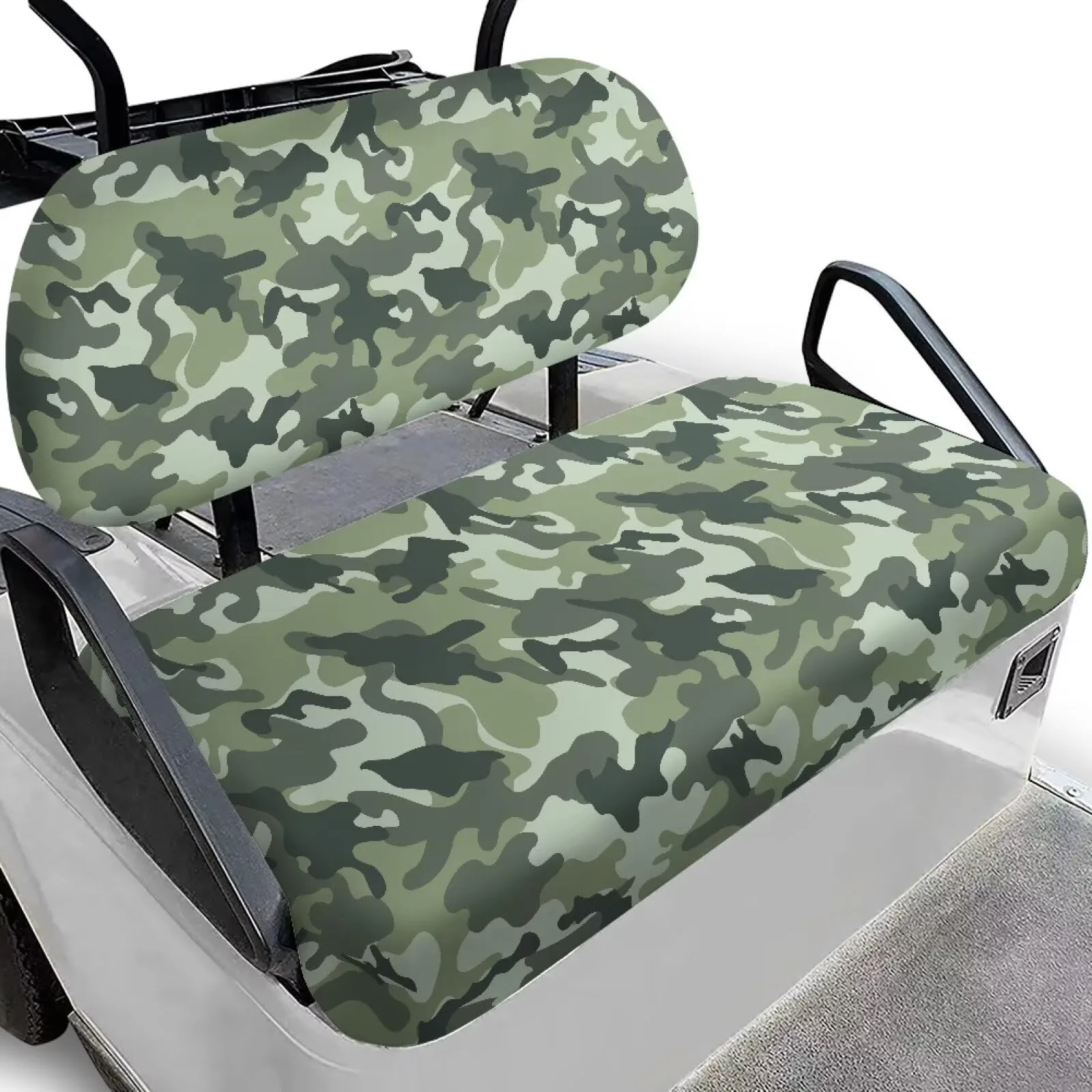Quidrwyo Camo Golf Cart Seat Covers for Club Car