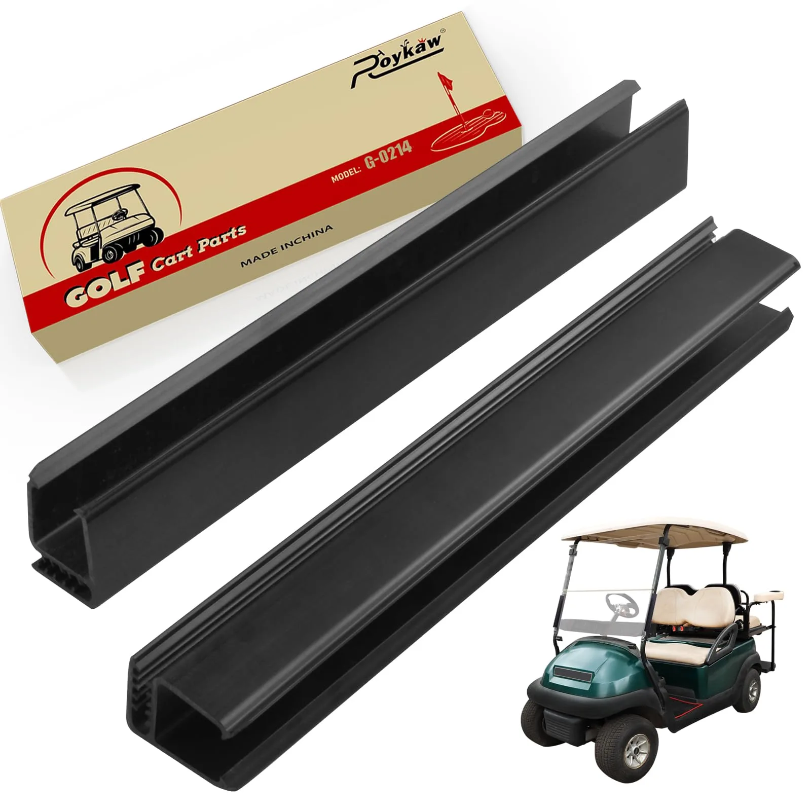Roykaw Windshield Sash Clips for Club Car DS, Precedent & Tempo
