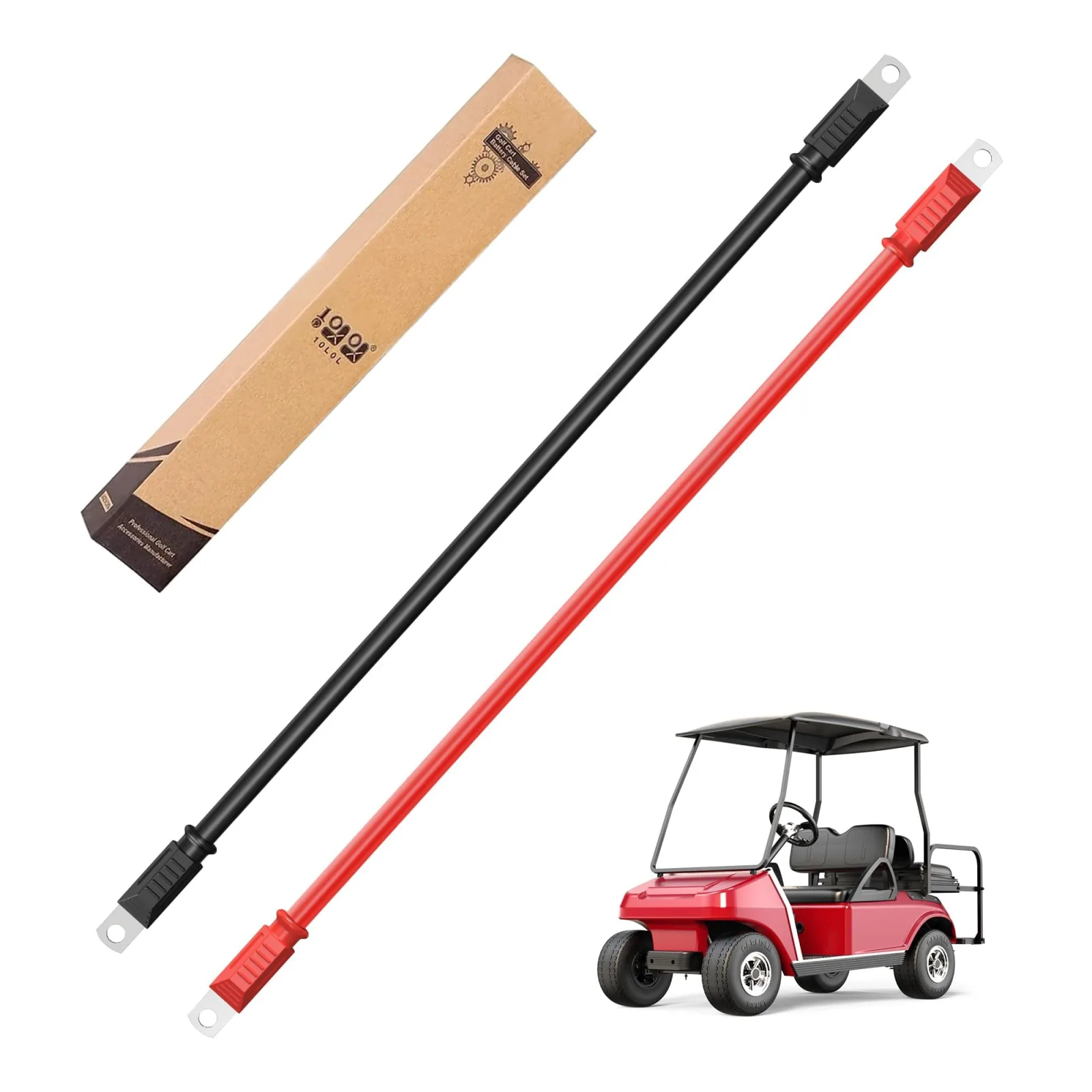 10L0L Battery Cable Set for E-Z-GO TXT 36V/48V