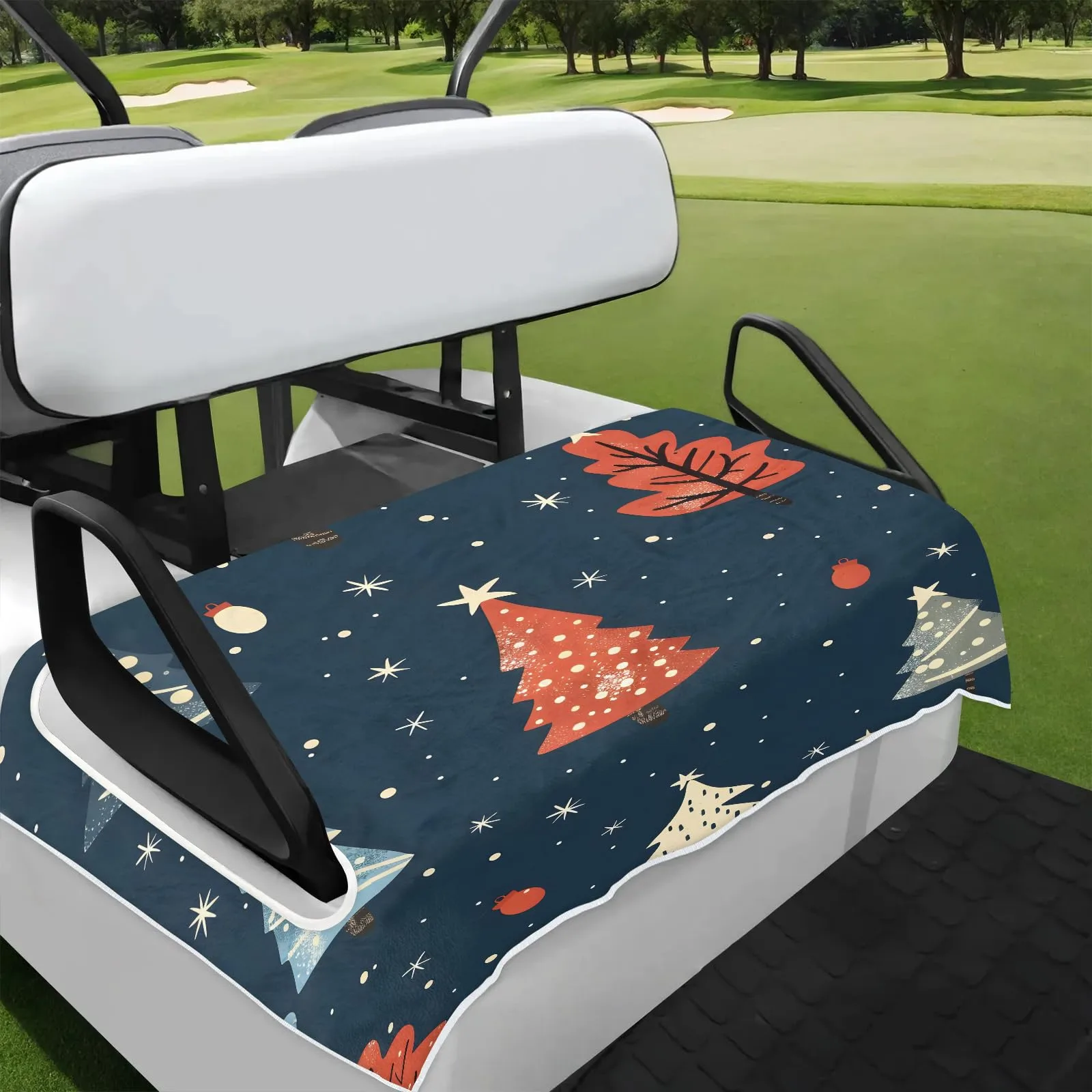 Tiveruda Golf Cart Seat Cover for Double Seats