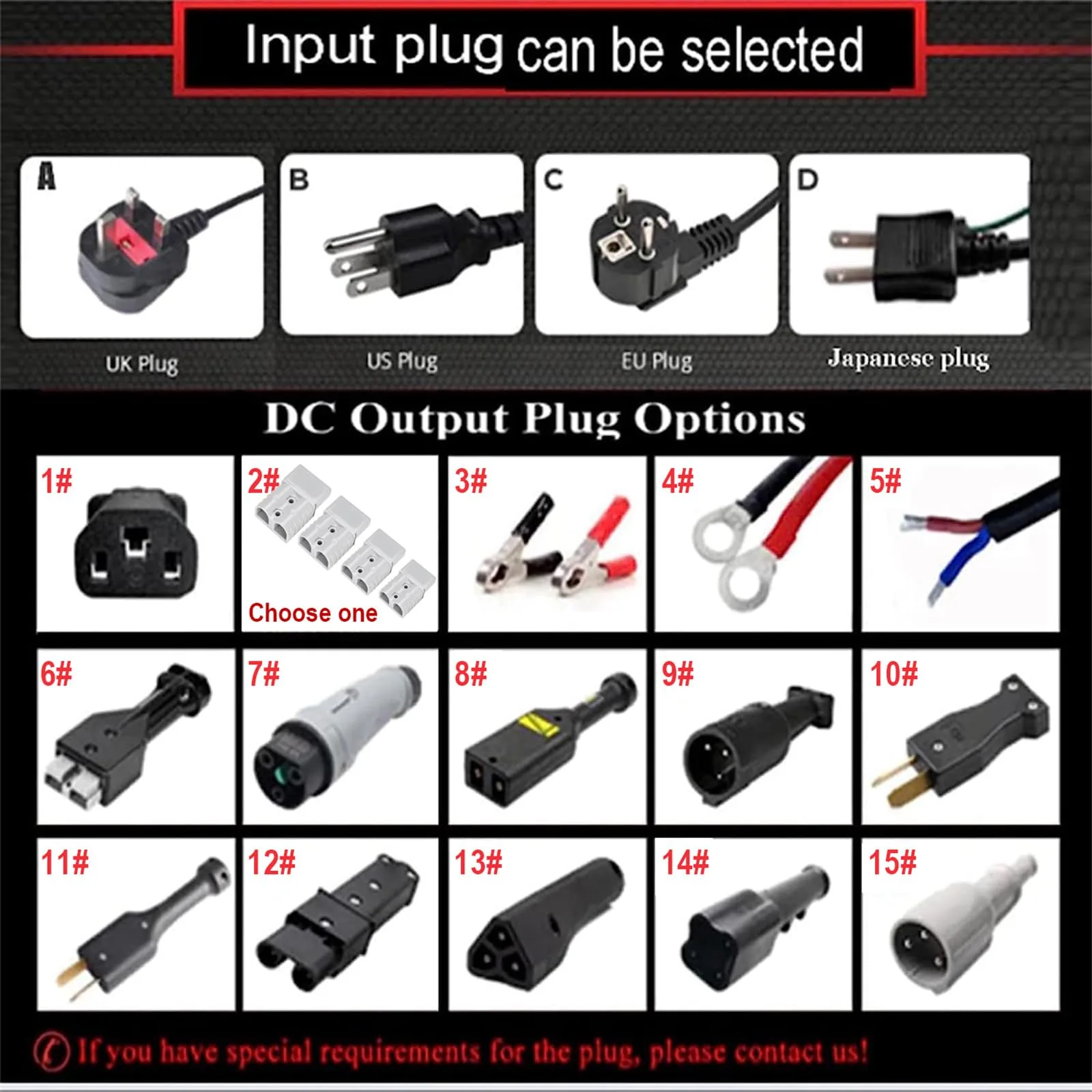 Lzyjckh 48V 20A Golf Cart Battery Charger image 2
