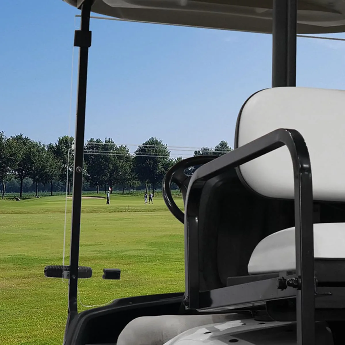 GANAZONO Golf Cart Windshield Retaining Clips Black Polyurethane image 3