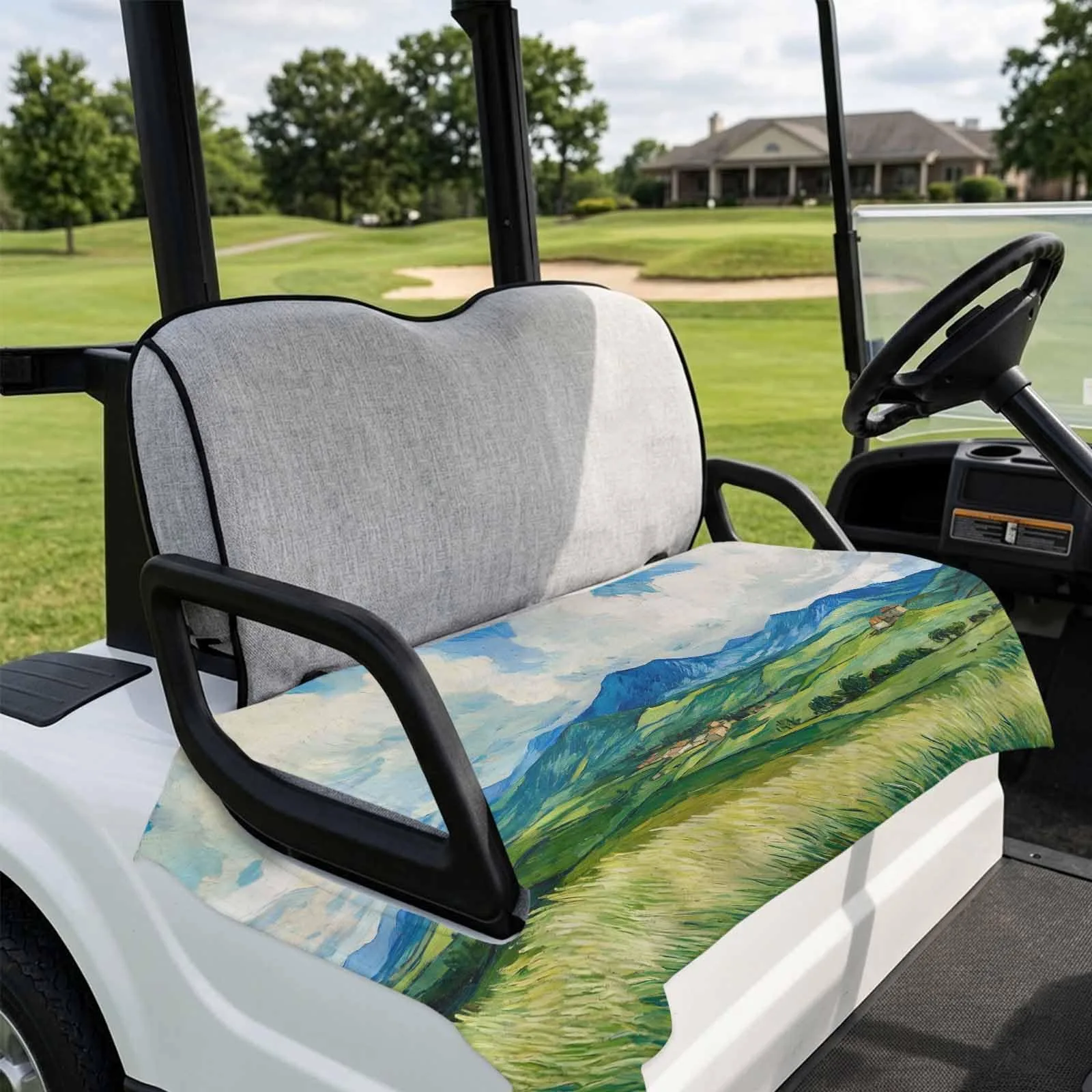 DecorLovee Golf Cart Seat Cover for 2-Seater Carts image 4