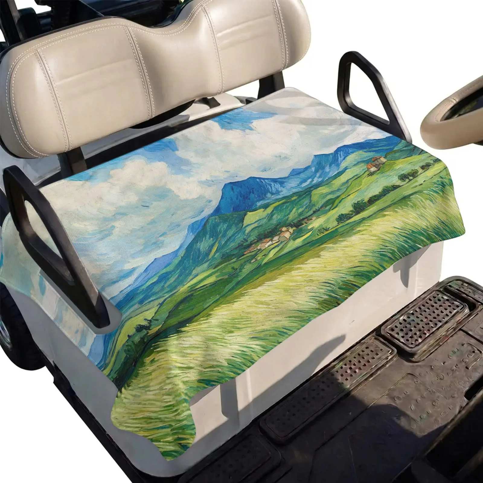 DecorLovee Golf Cart Seat Cover for 2-Seater Carts