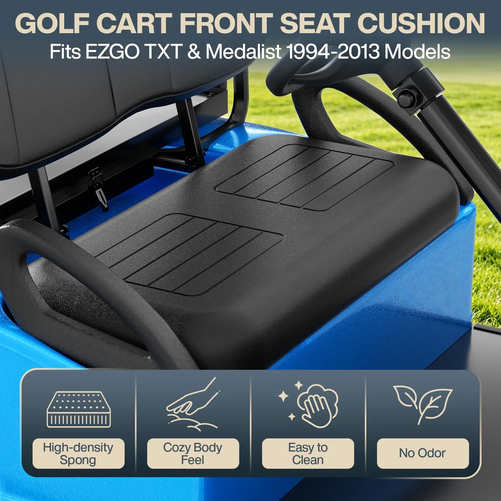 OMEIPMEO Front Seat Cushion for E-Z-GO TXT, 1994-2013 image 2