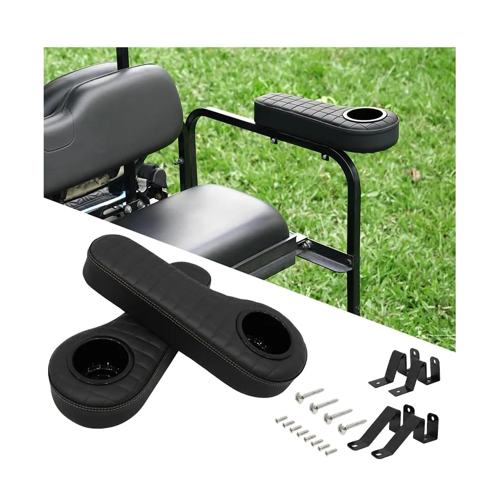 MZYRZ Rear Seat Armrests for Club Car Tempo 2019-2026