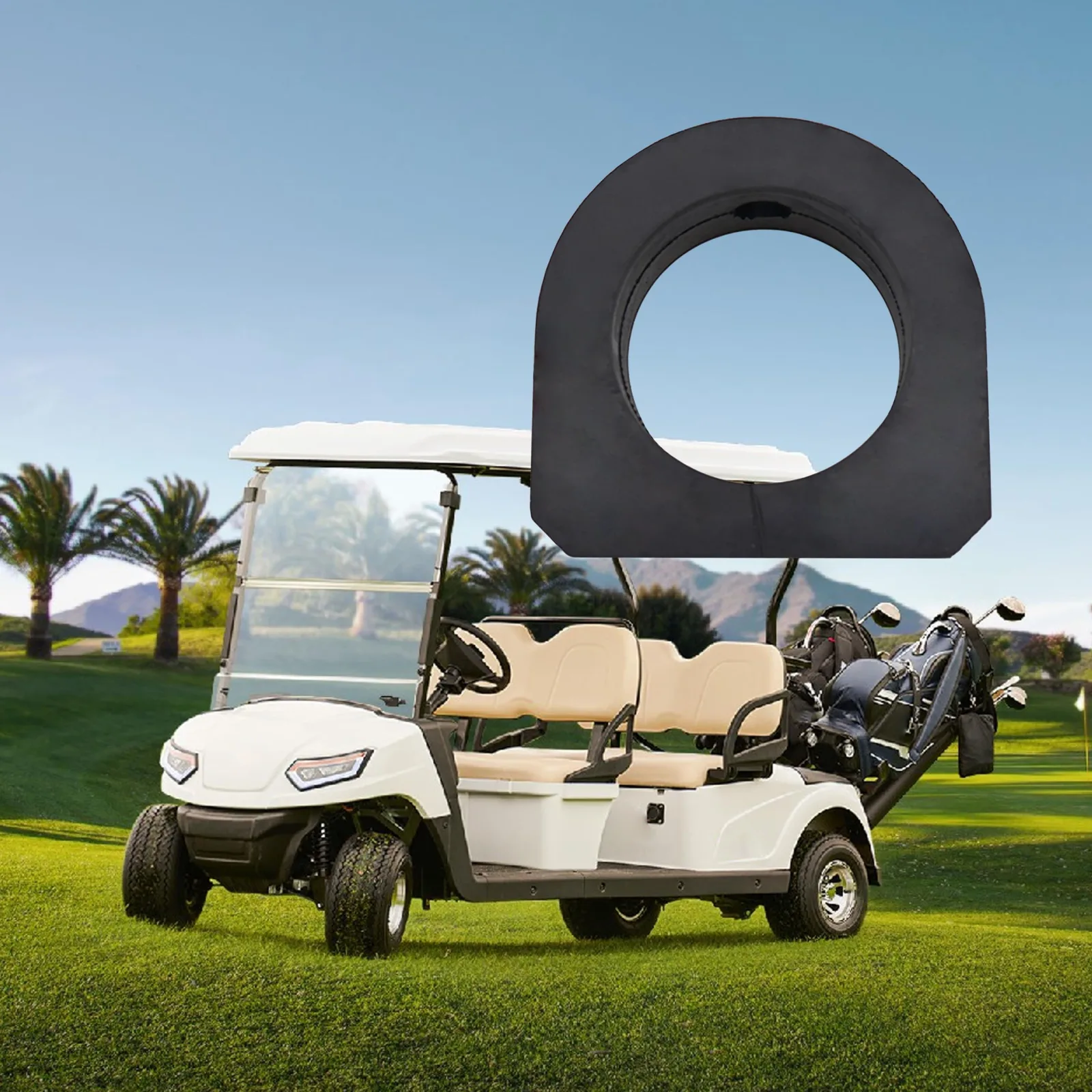 ClouHiden Rear Spring ISO Mount Bushings for E-Z-GO image 2