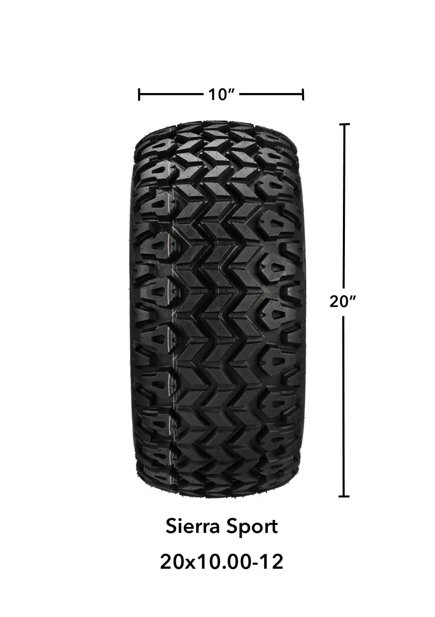 RM Cart 12-Inch Wheels and Tires for Club Car & E-Z-GO image 4