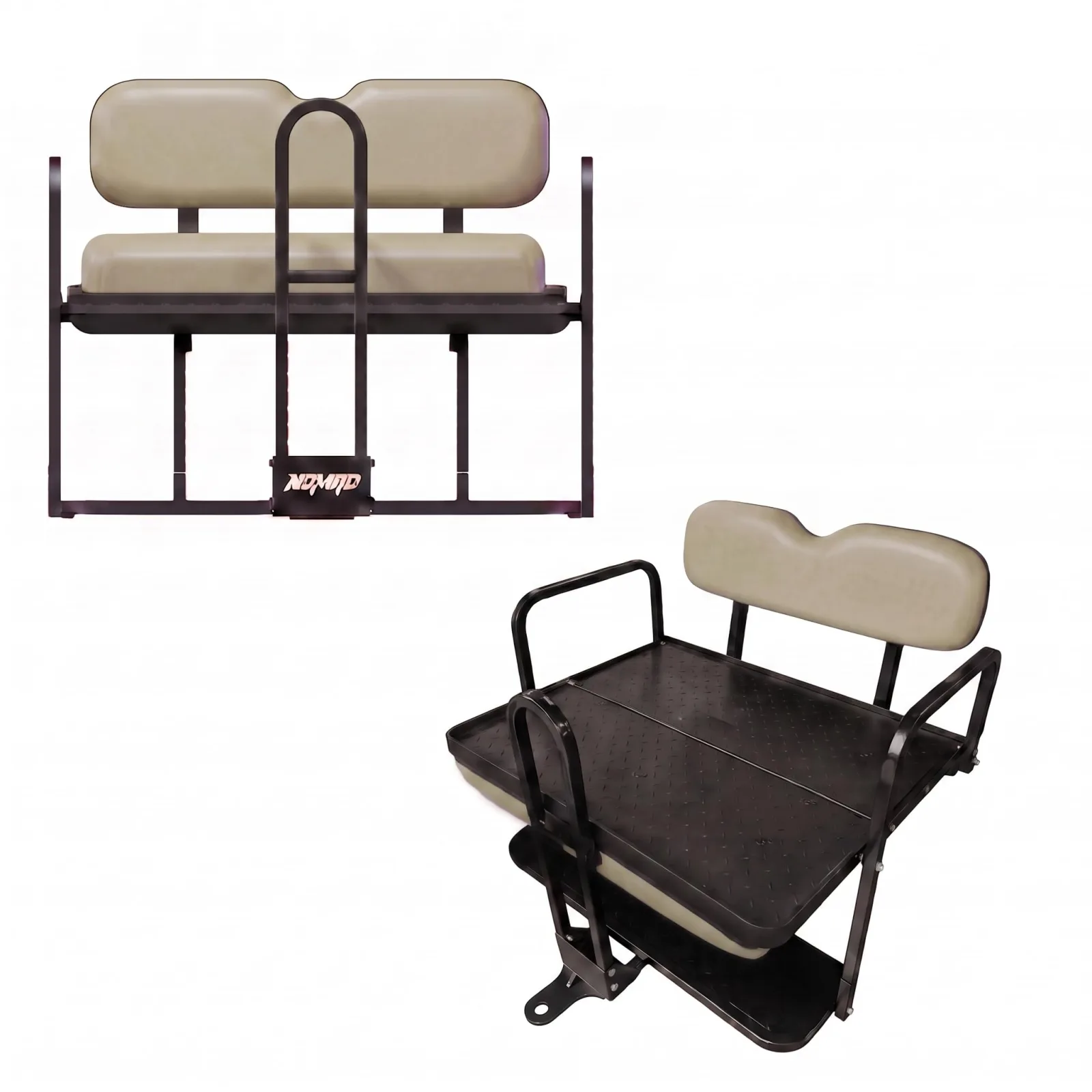 Hardcore Parts Rear Flip Seat for E-Z-GO Medalist/TXT