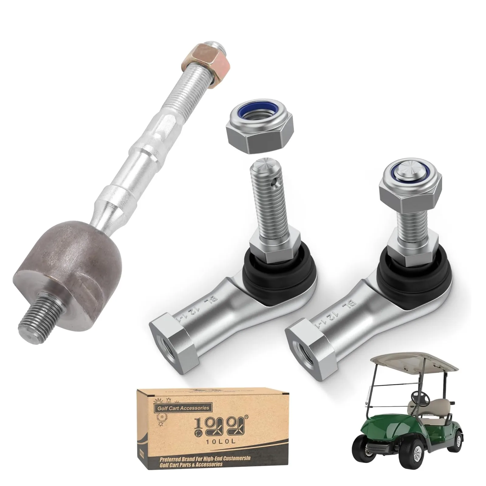 10L0L Tie Rod End Ball Joint Kit for Yamaha G22 G29