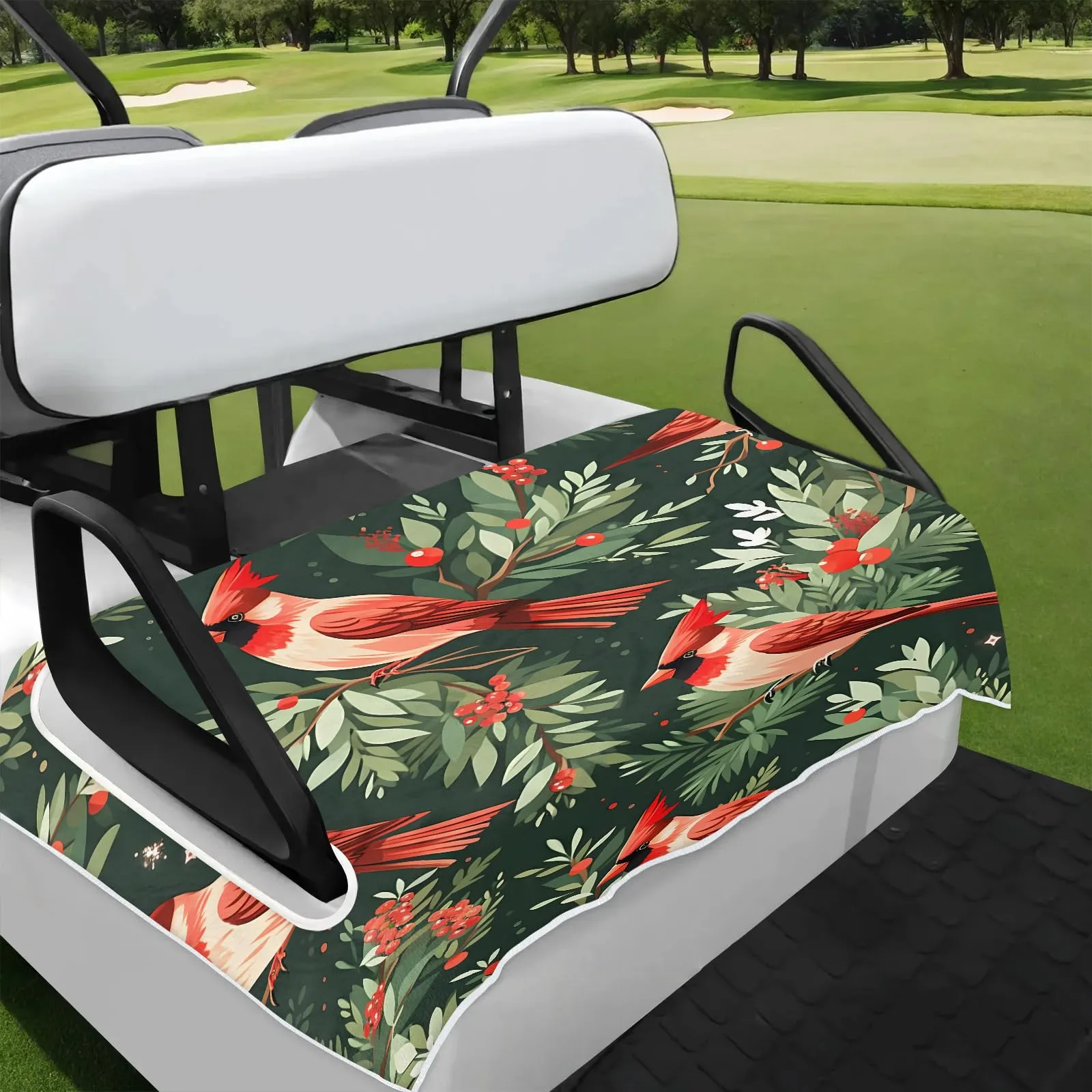 Tiveruda Kawaii Bird Universal Golf Cart Seat Cover 51" x 31"