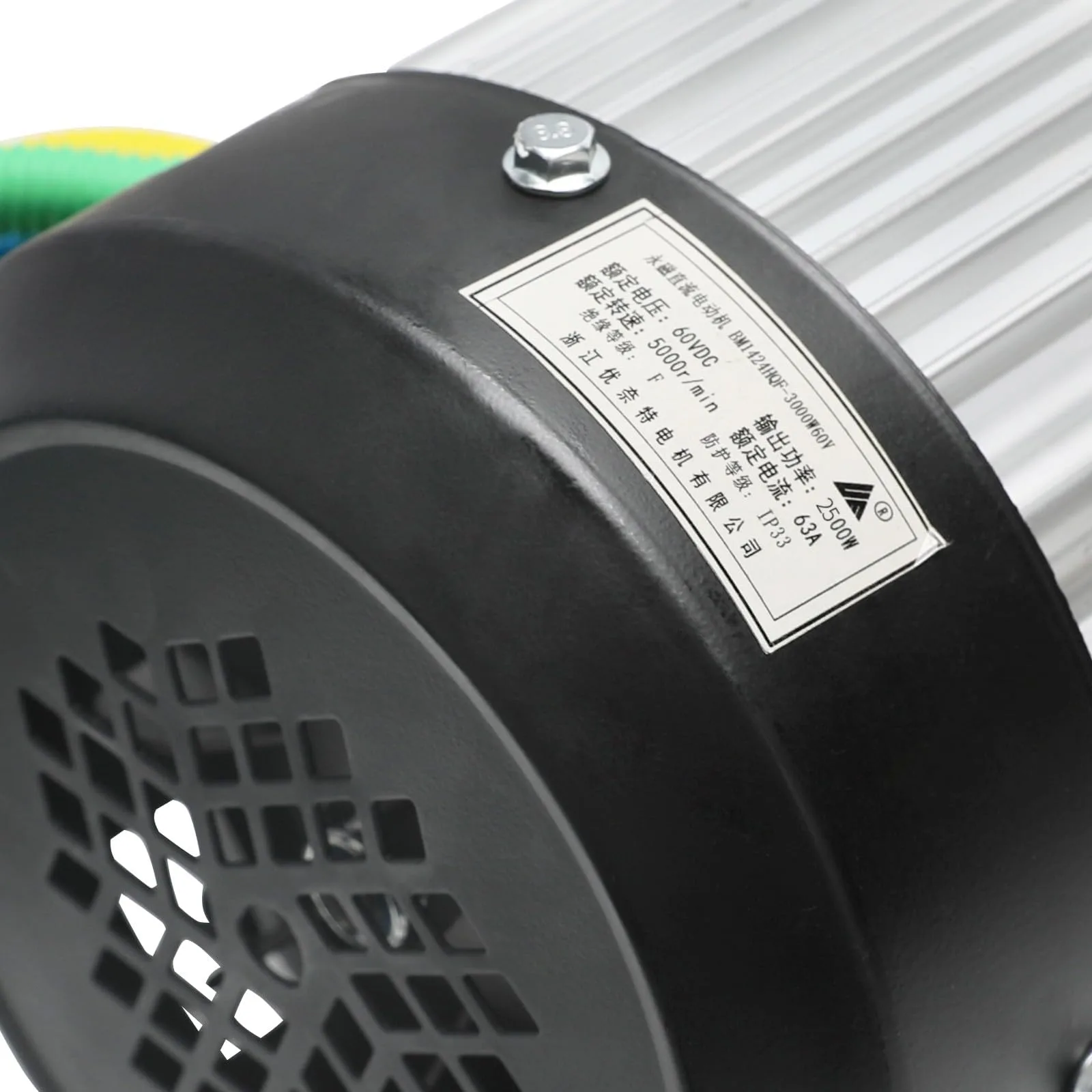 91.SCS MPTD608 60V 2500W Brushless Golf Cart Motor image 4