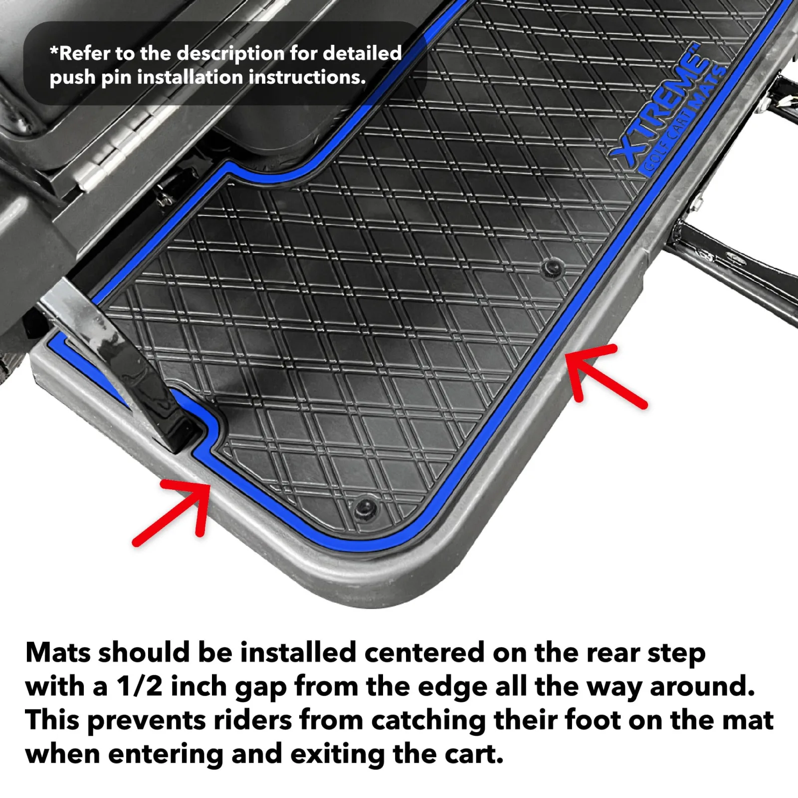 Xtreme Rear Floor Mat for MadJax Genesis 250/300, RFM09 image 4