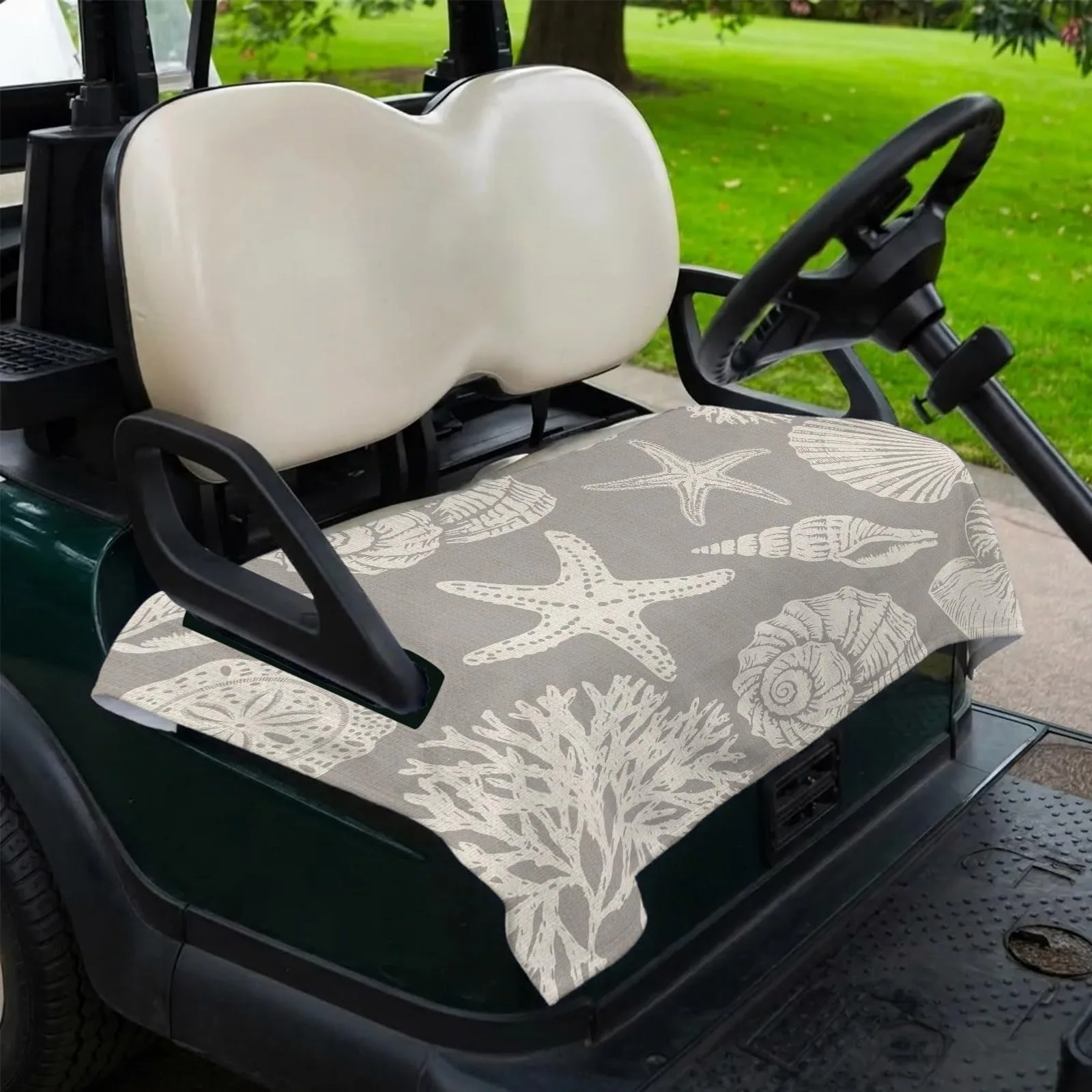 DecorLovee Golf Cart Seat Cover for 2-Seater Carts image 2