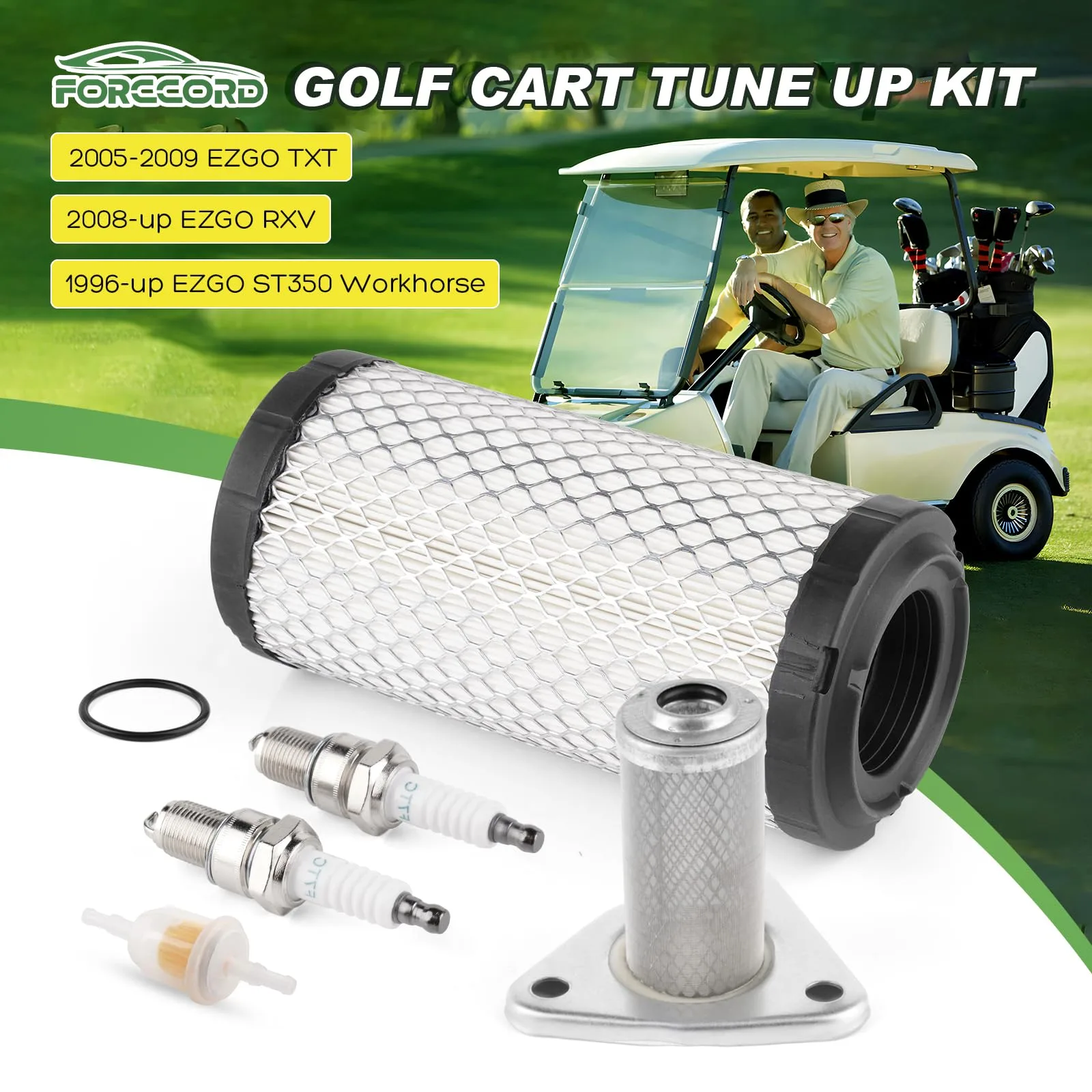 Forccord FOR00318 E-Z-GO Golf Cart Tune-Up Kit image 2