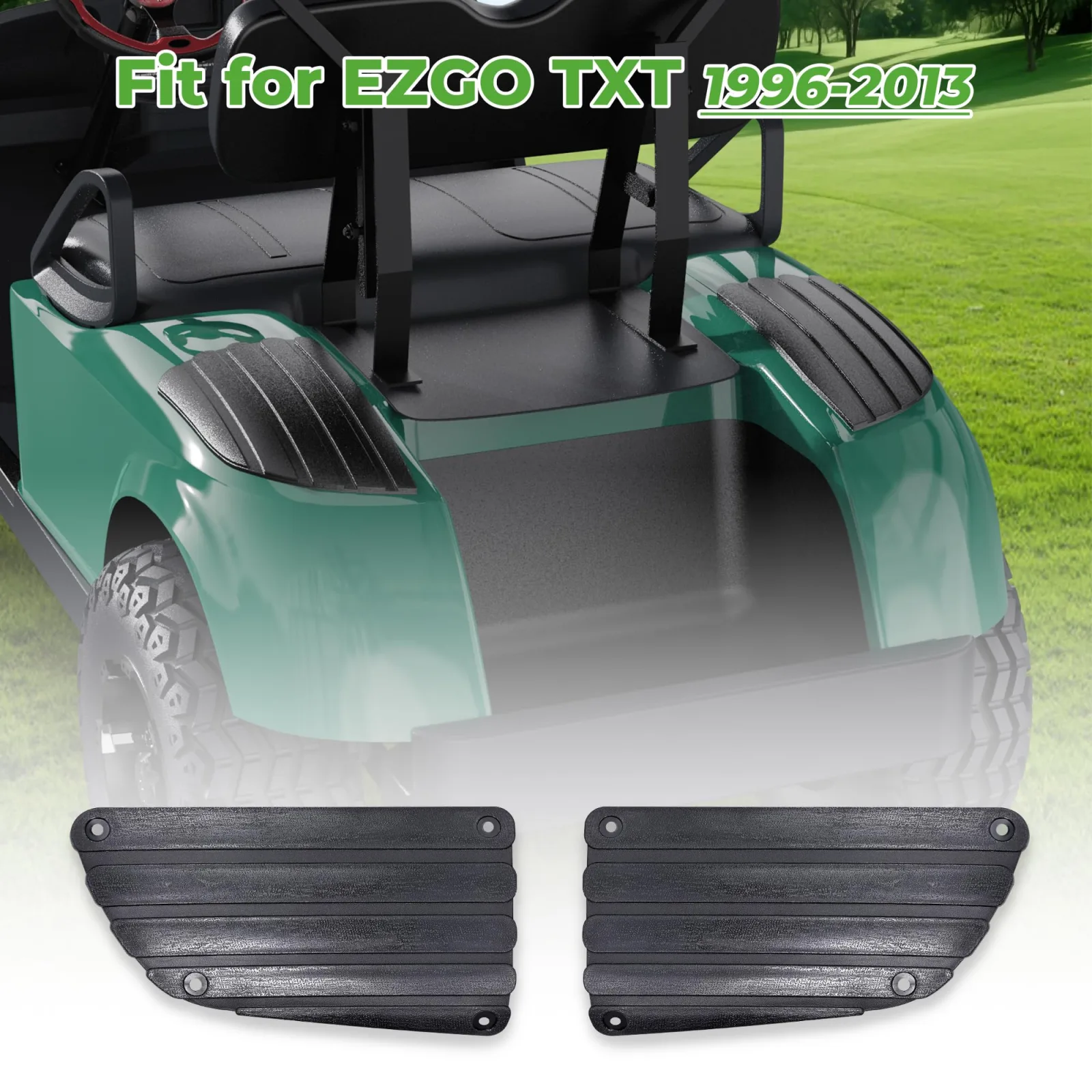 10L0L Rear Side Guard Set for E-Z-GO TXT Golf Carts image 3