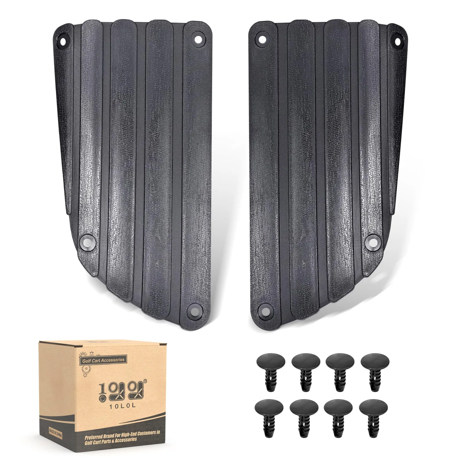 10L0L Rear Side Guard Set for E-Z-GO TXT Golf Carts