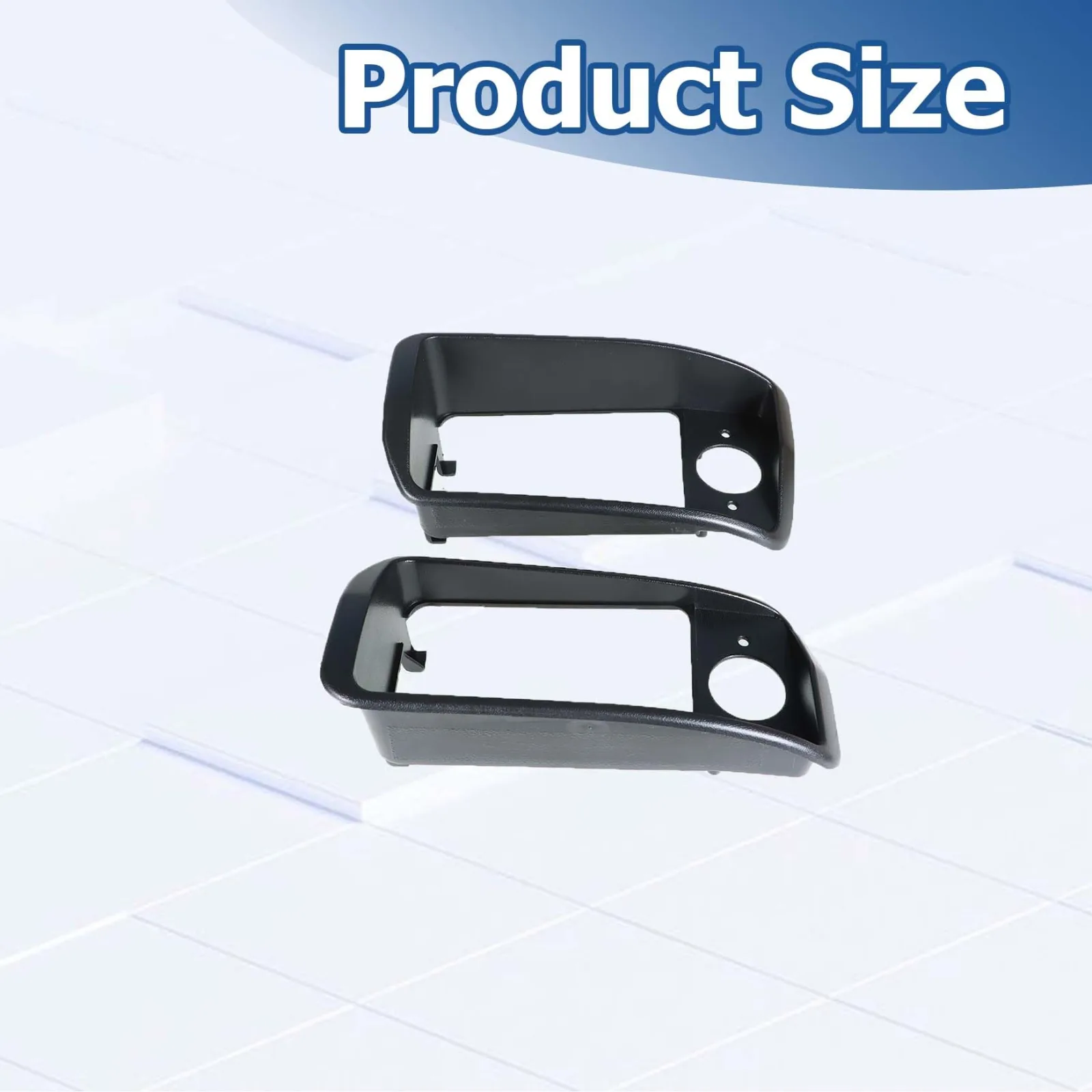 WFLNHB Headlight Bezels for Club Car DS Electric 1993+ — Part 1-8842532-975289 image 3