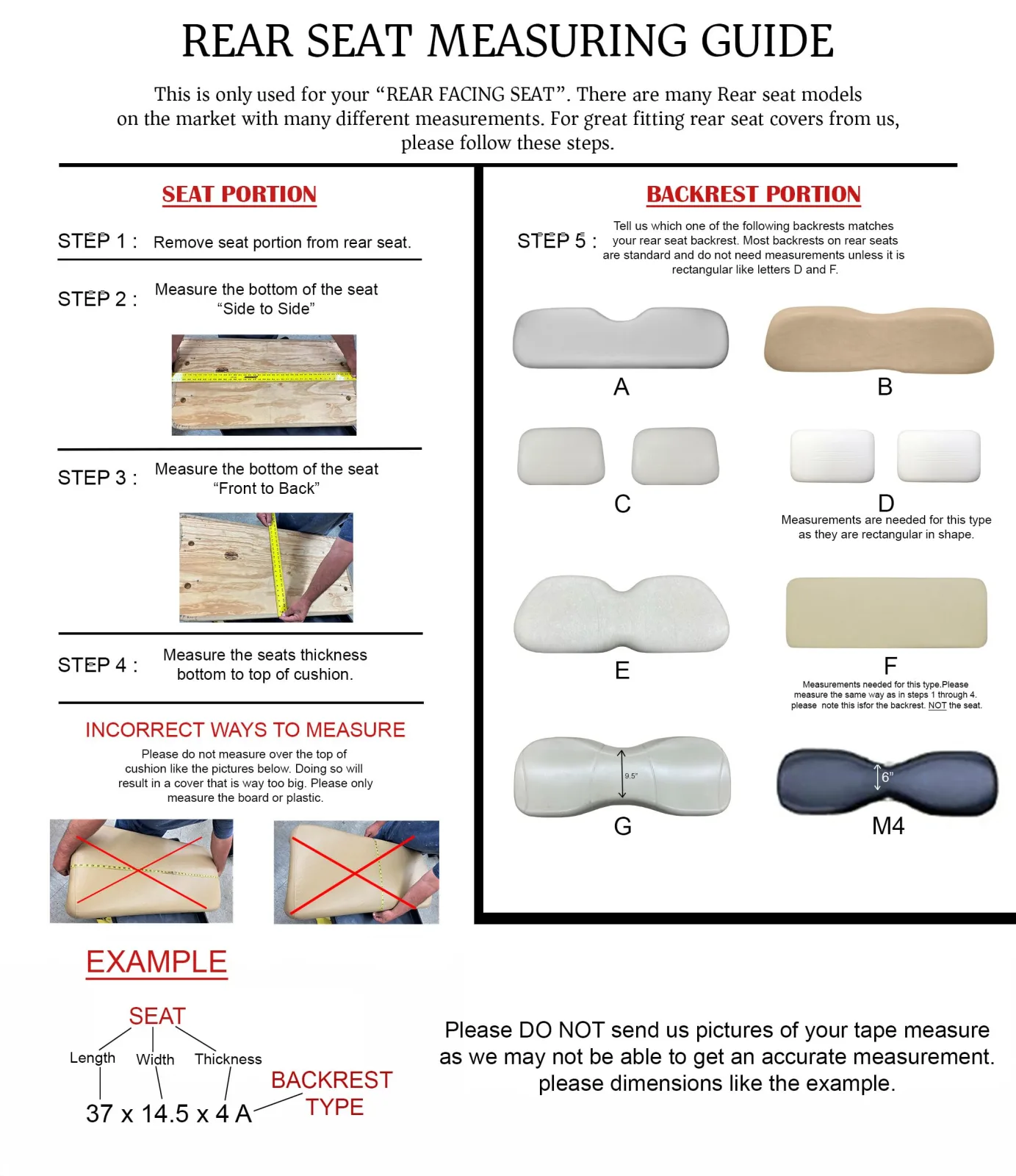 E-Z-GO TXT Front and Rear Seat Covers | Up To Par Covers image 3