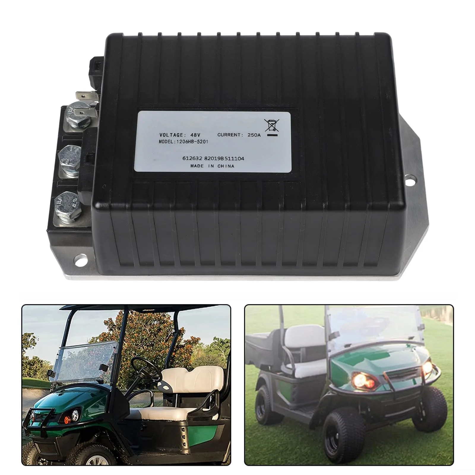 FABULETTA 48V 250A Golf Cart Controller Replacement image 2