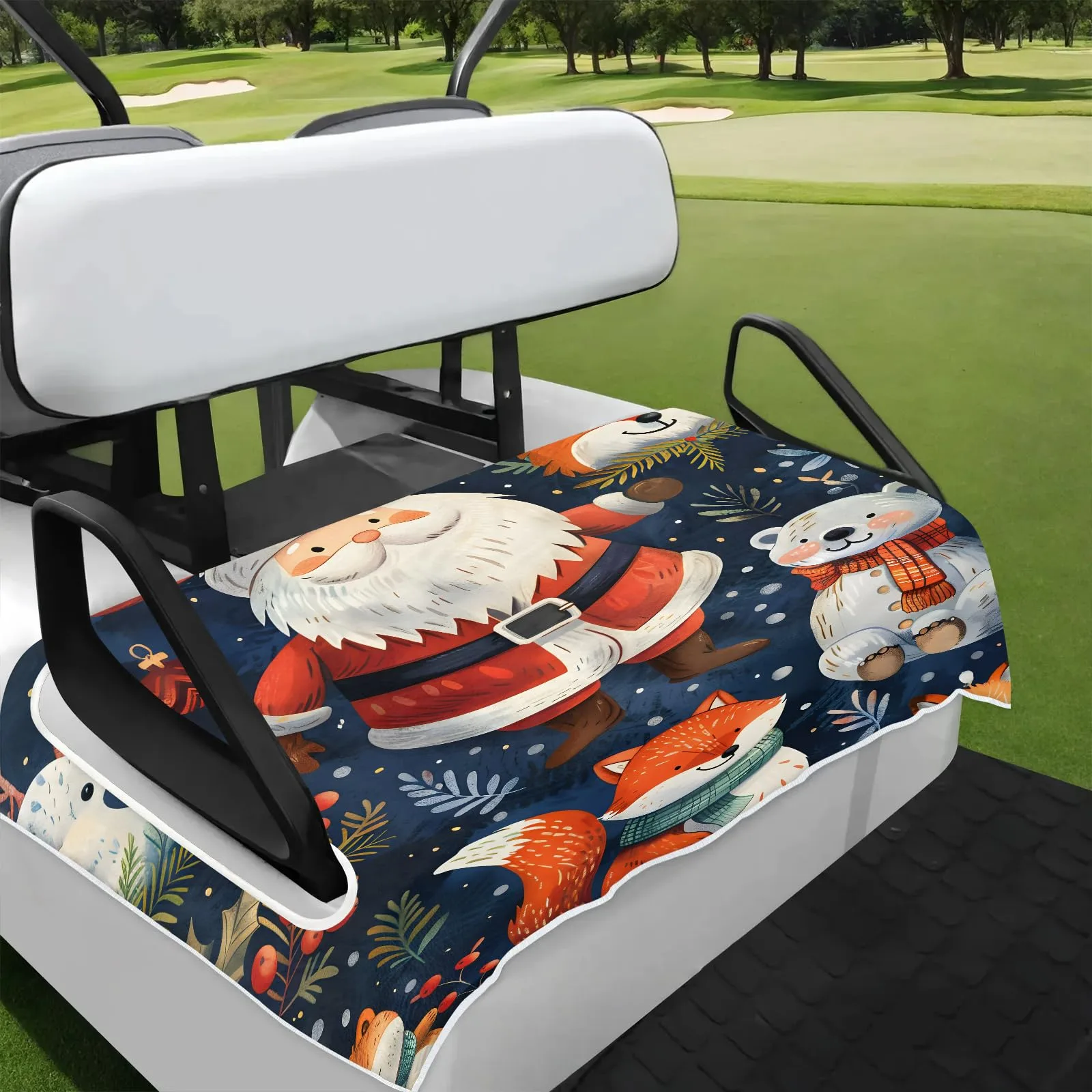 Tiveruda Golf Cart Seat Cover Blanket, 51 x 31 in