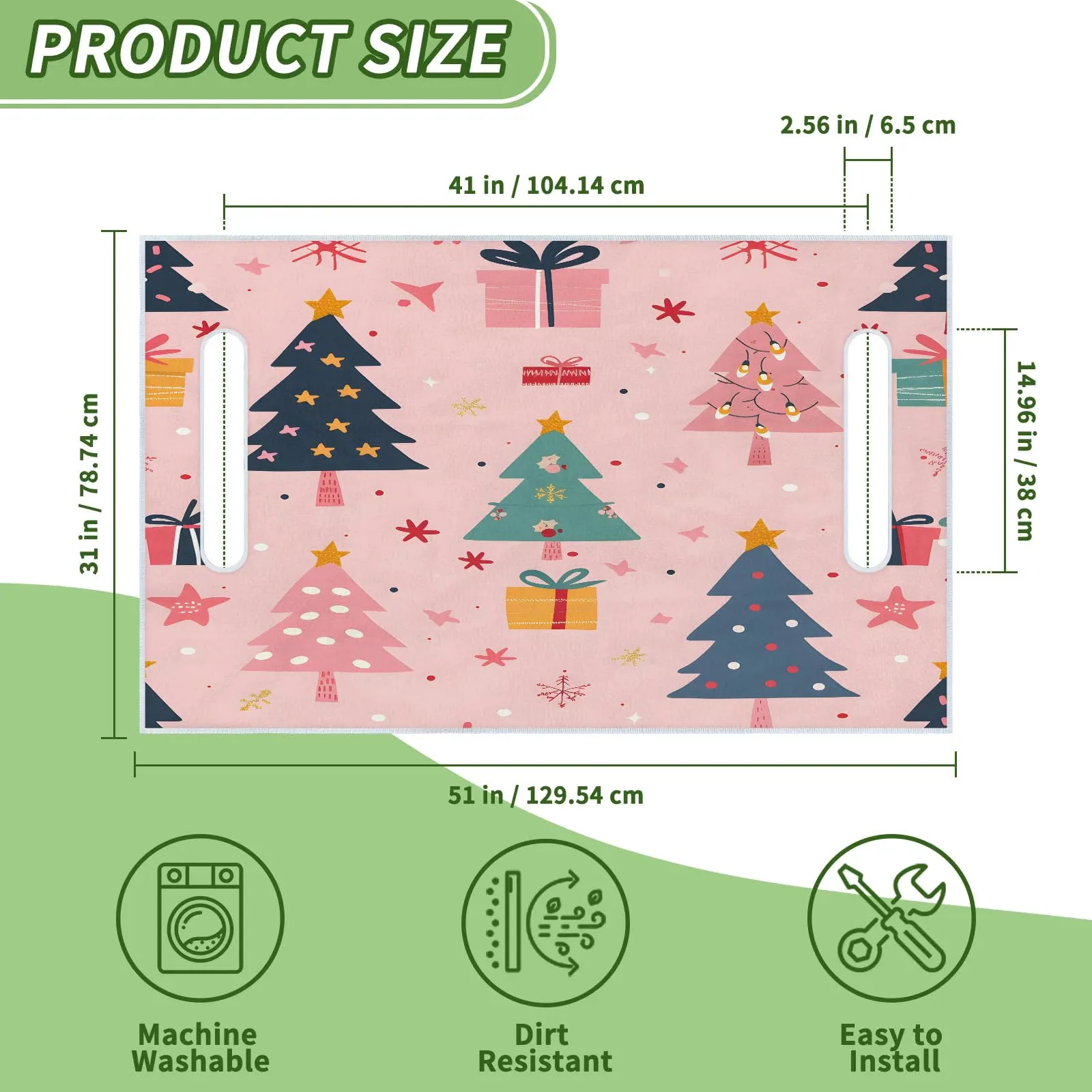Tiveruda Golf Cart Seat Cover for Double Seats image 2