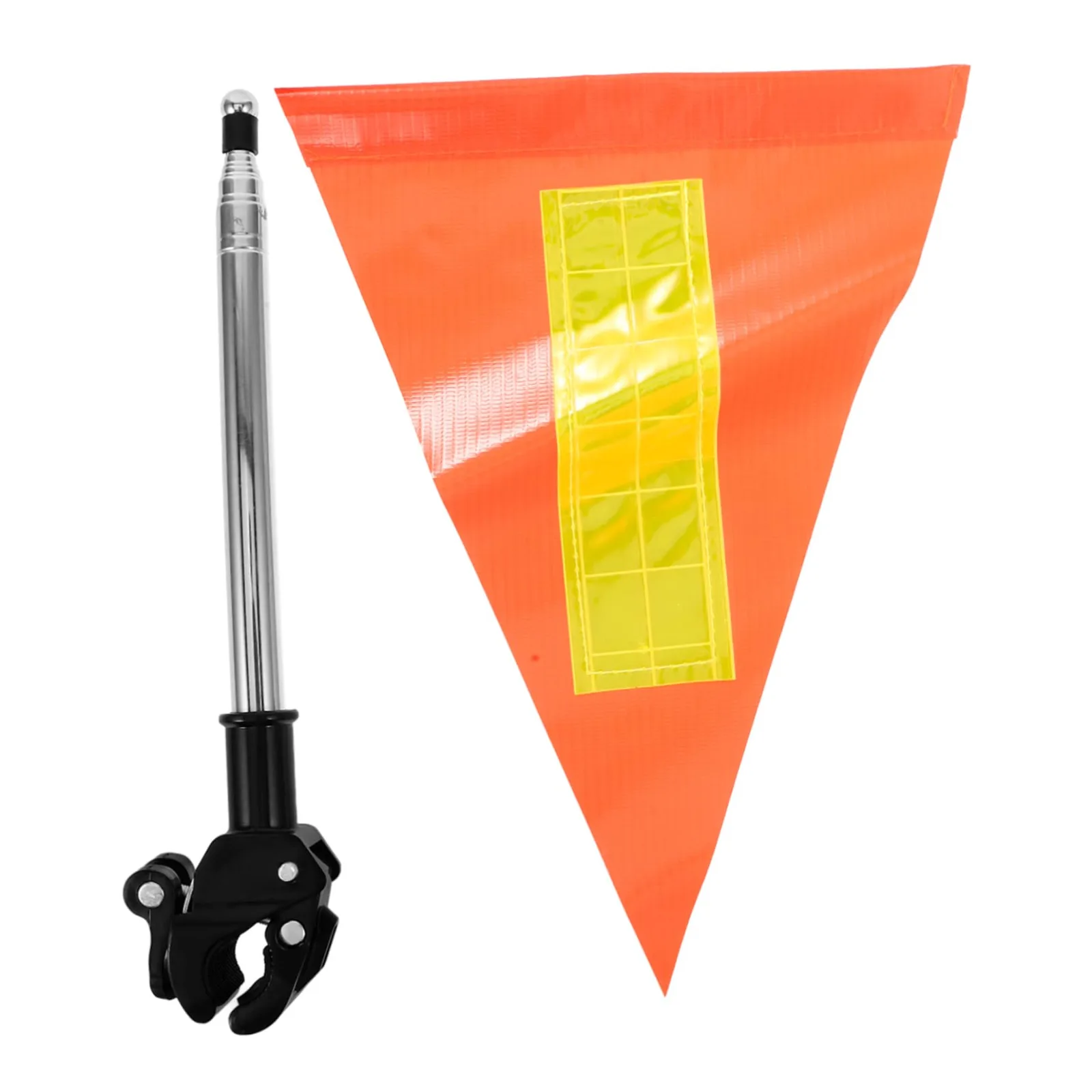 GANAZONO Reflective Safety Flag Pole for Golf Carts