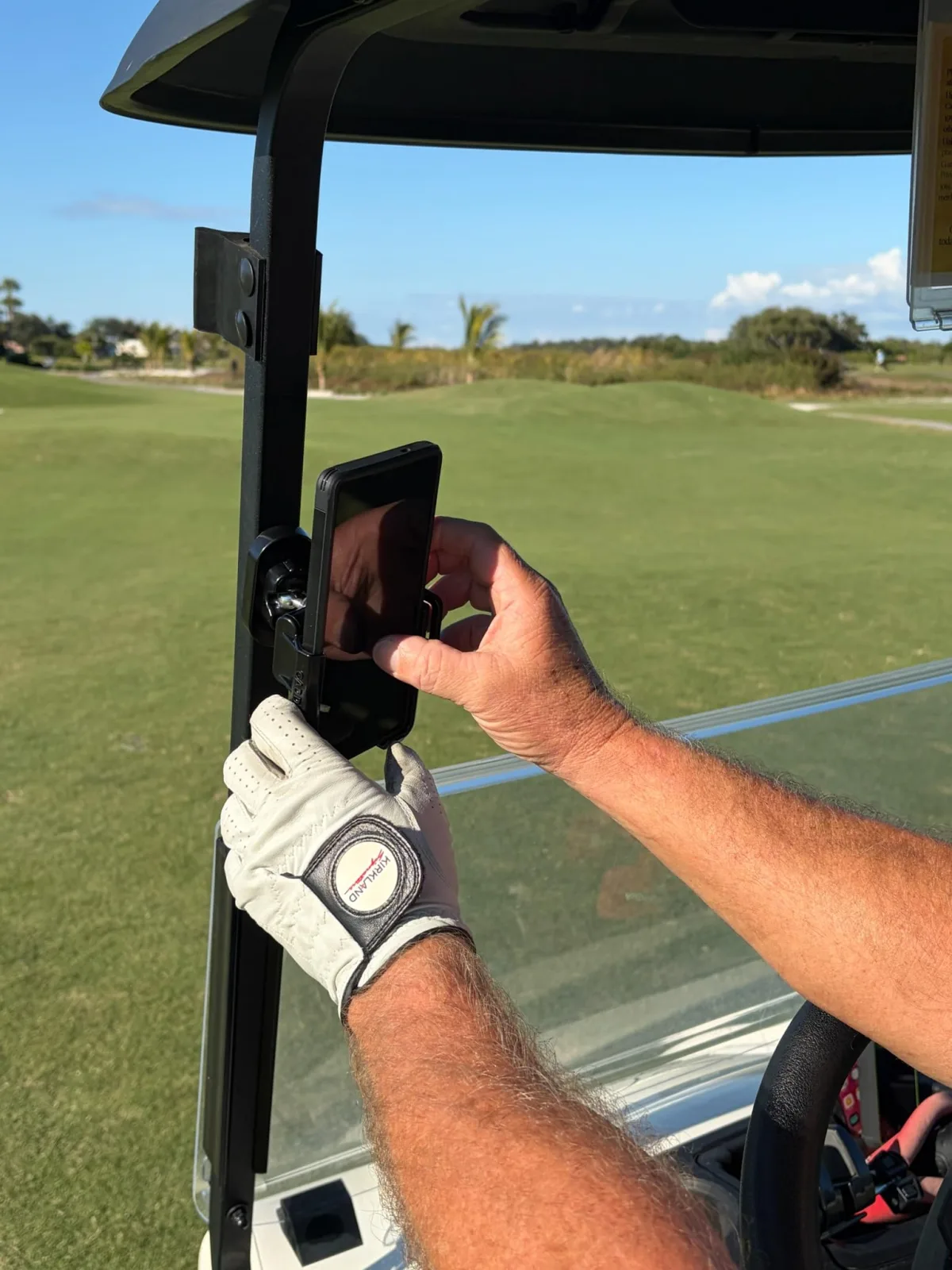 Caddie Buddy Golf Cart Phone and GPS Mount image 4