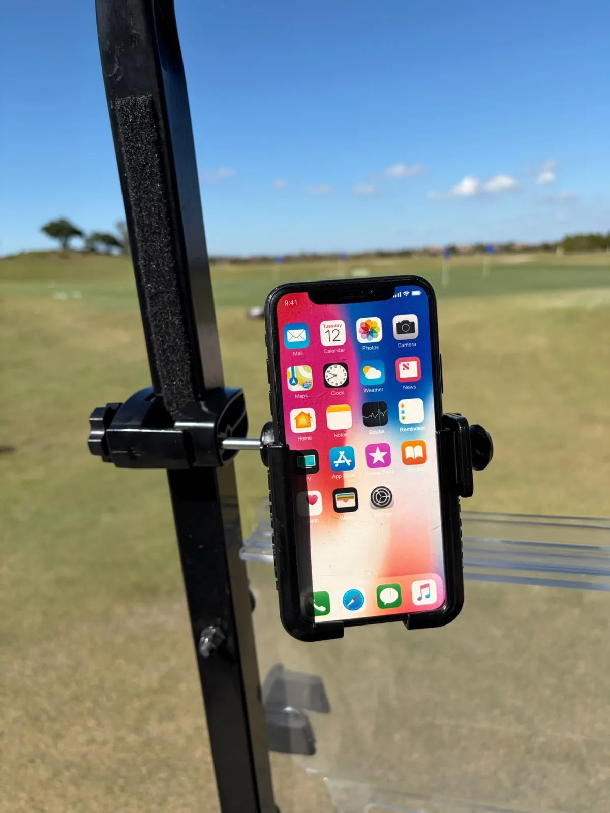 Caddie Buddy Golf Cart Phone and GPS Mount