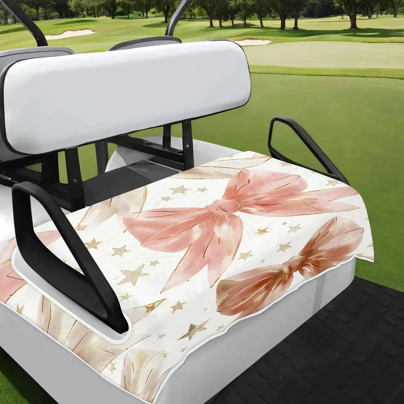 Tiveruda Golf Cart Seat Cover for Double Seats
