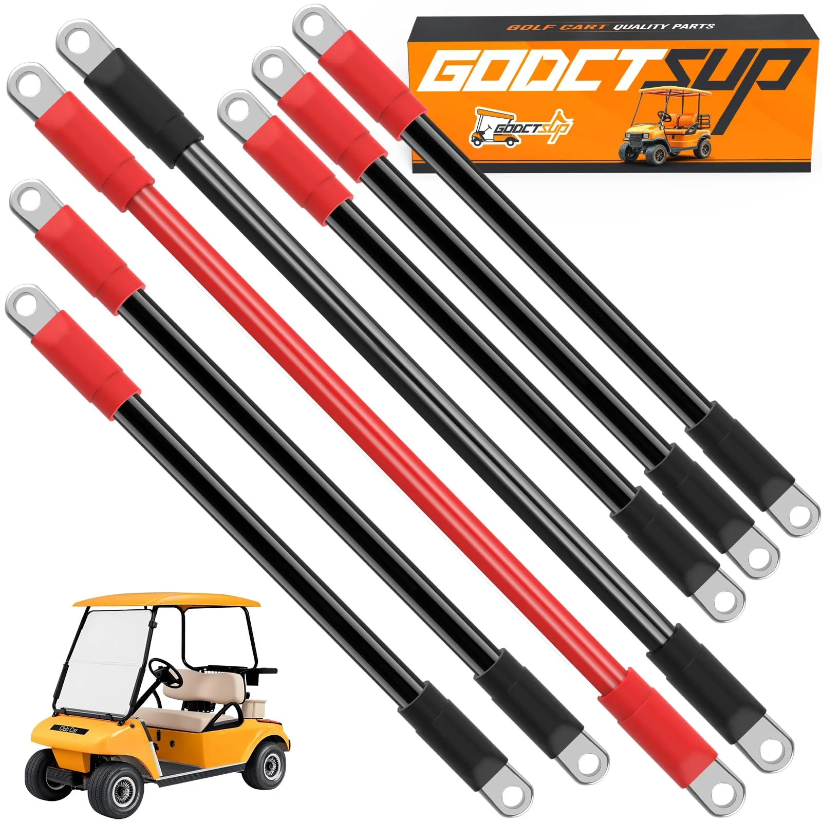 GODCTSUP Club Car DS & Precedent Battery Cable Kit