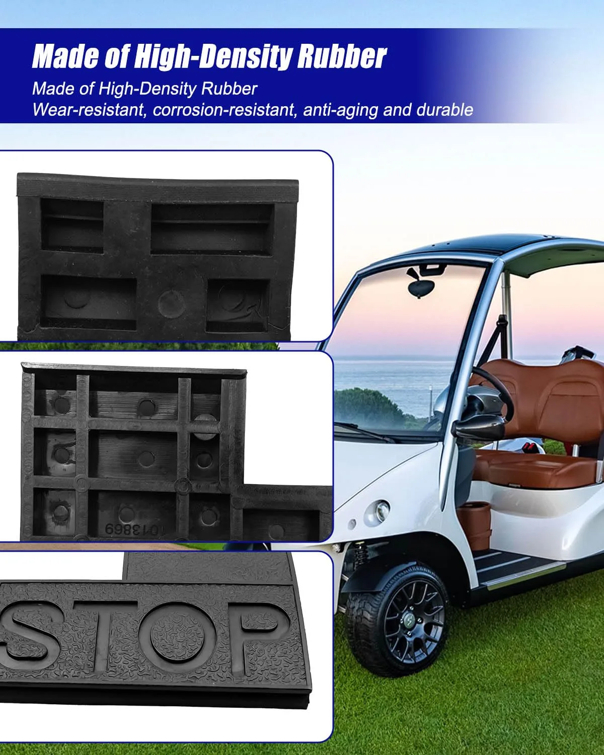 OCHIKI Pedal Pad Cover Set for Club Car DS 1981-2011 image 3