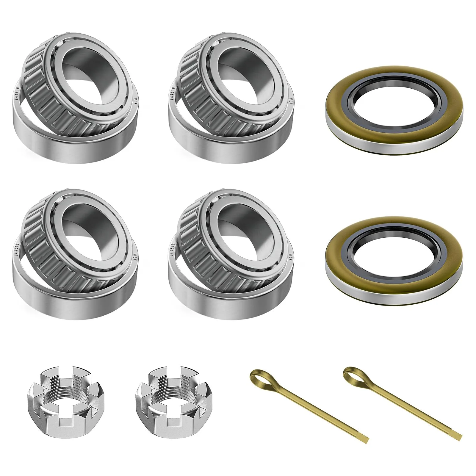 CLUBRALLY E-Z-GO TXT Front Axle Bearing and Seal Kit