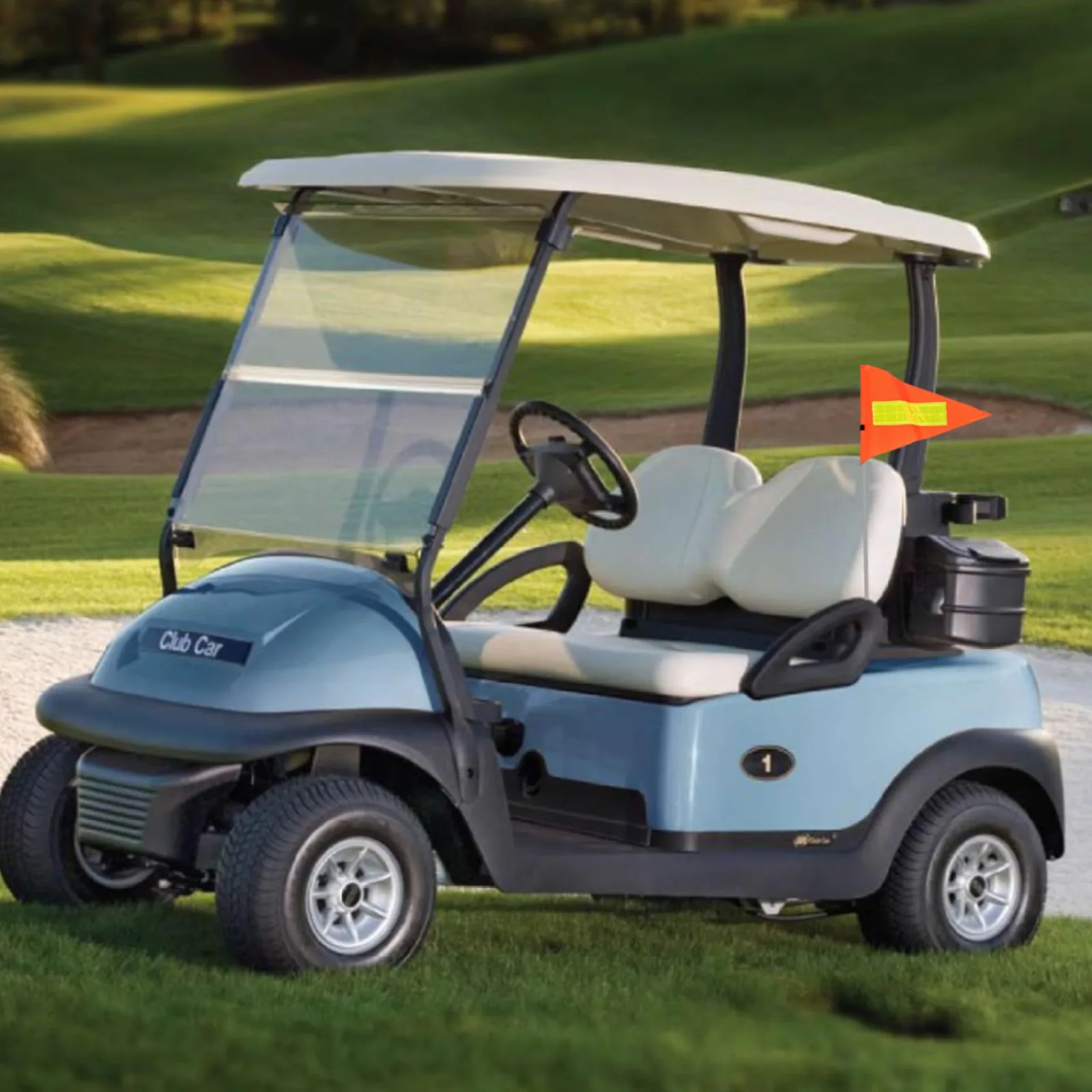 CurcKua Golf Cart Safety Flag with 63-Inch Pole image 4