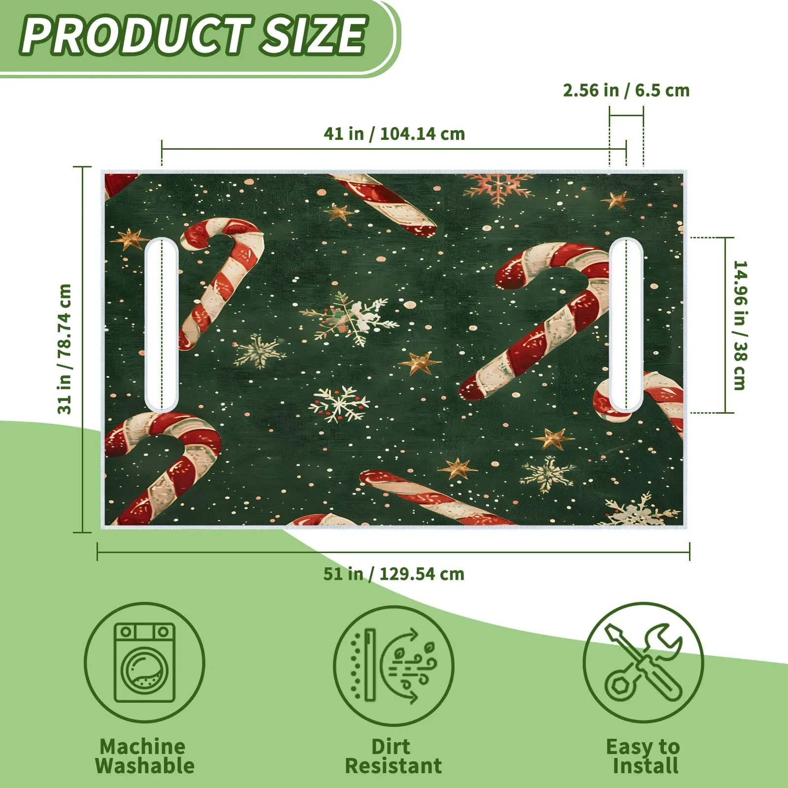 Tiveruda Golf Cart Seat Cover for Double Seats image 2