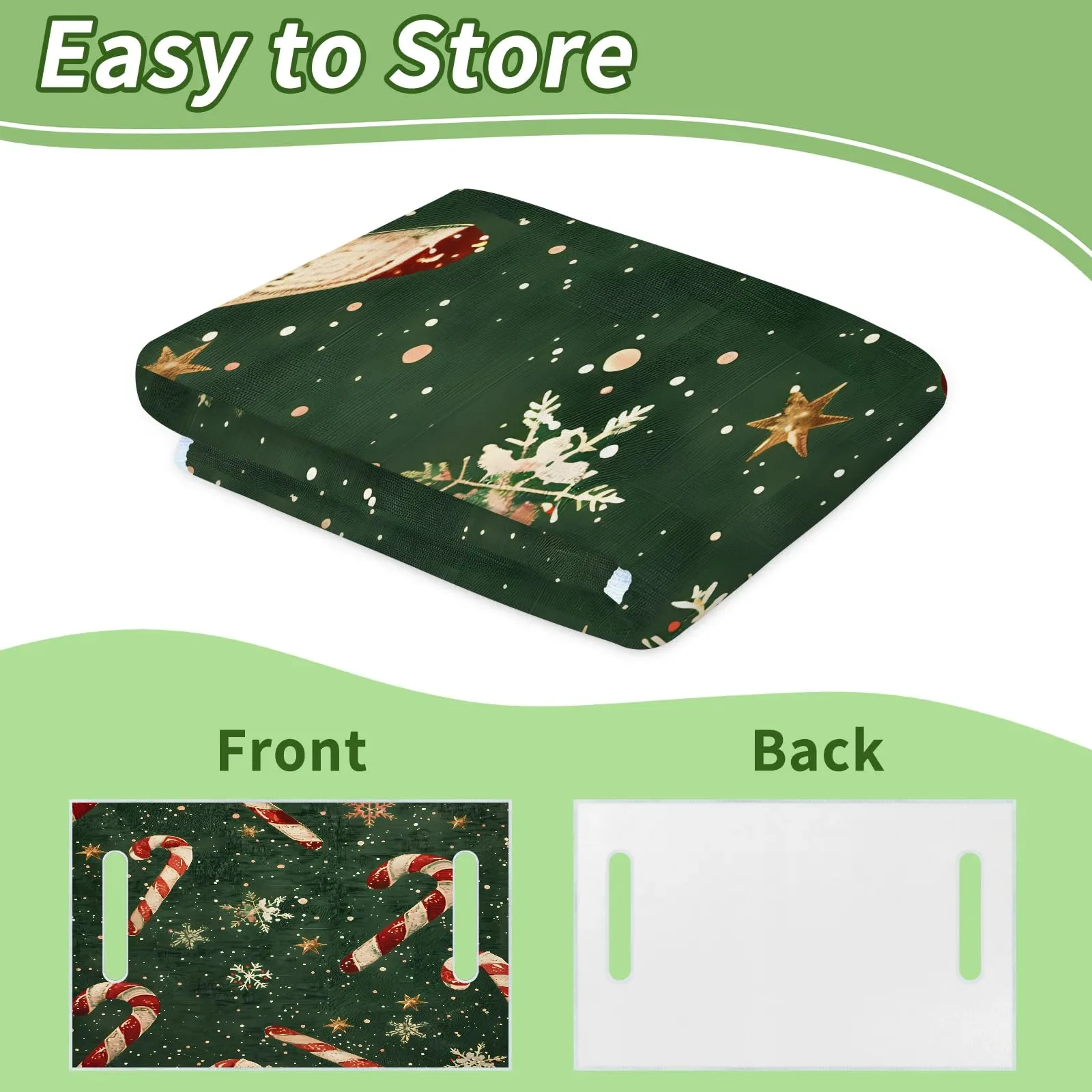 Tiveruda Golf Cart Seat Cover for Double Seats image 4