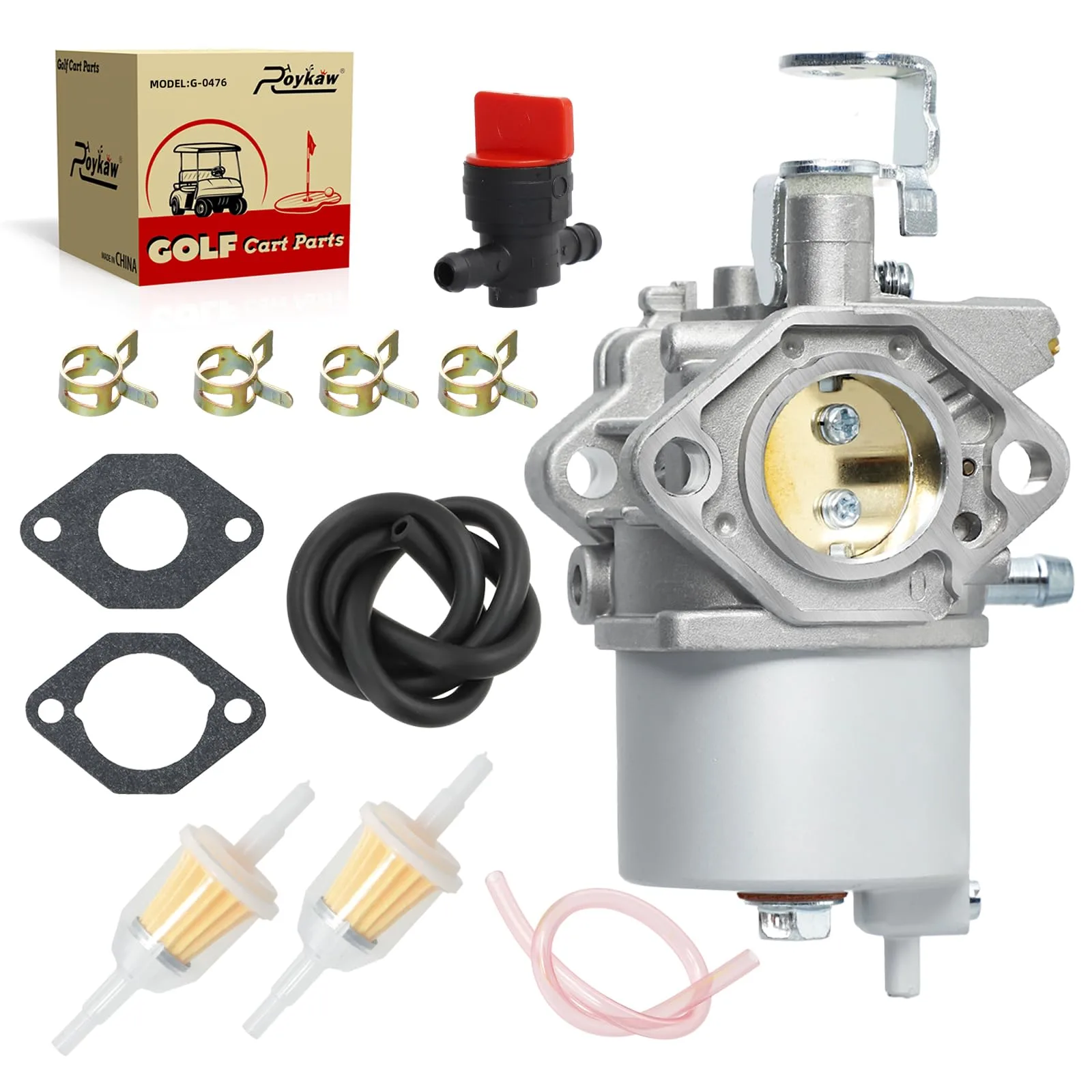 Roykaw Carburetor Kit for Club Car DS & Carryall FE290