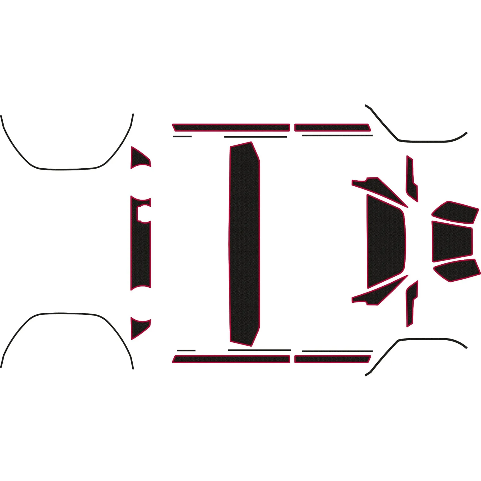 SC Mudz SeaDek Trim Pieces for Icon Epic E60FX