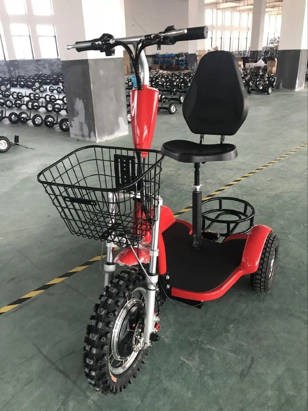 Zappy Electric 3-Wheel Golf Cart Scooter Trolley image 2