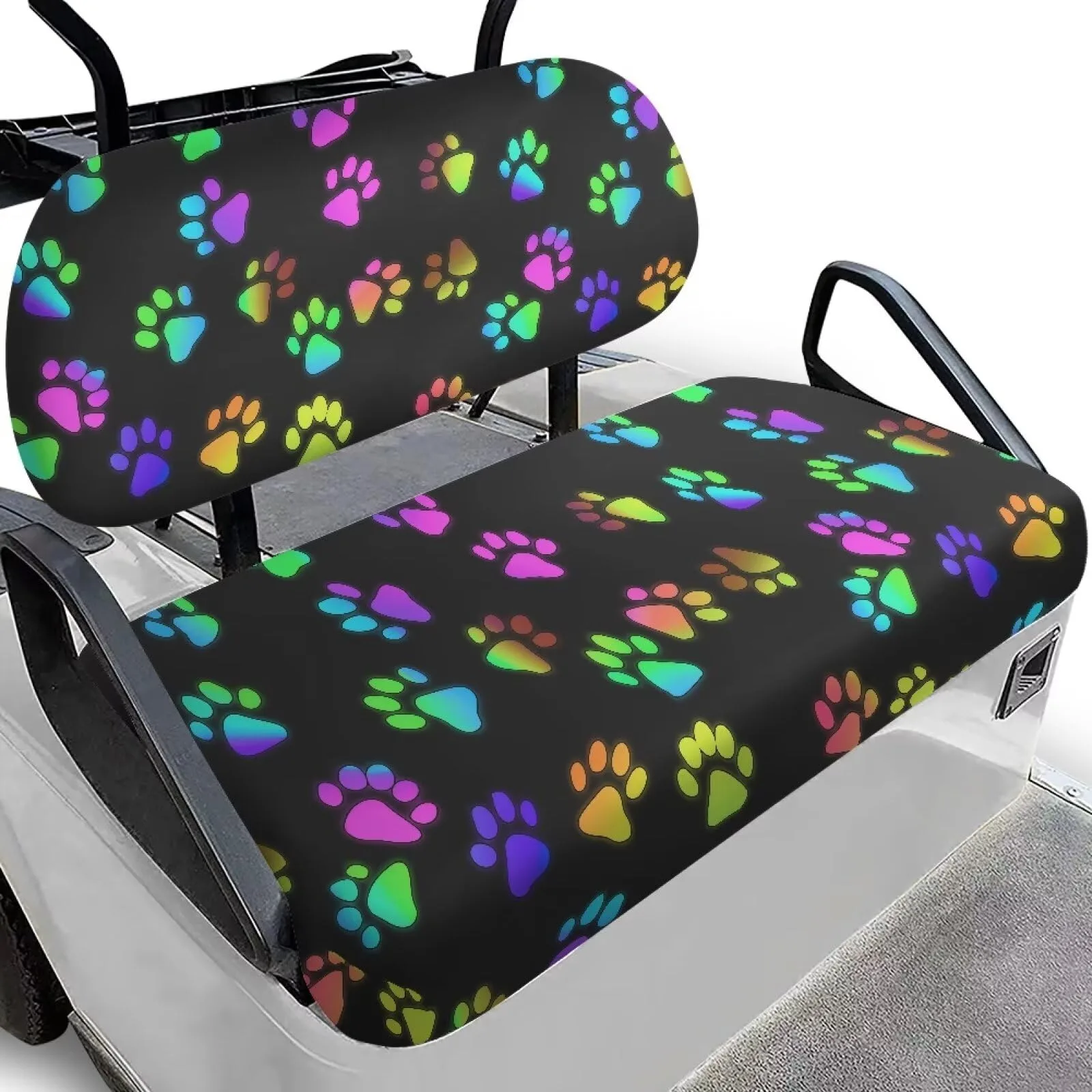 Wismoutput Golf Cart Seat Covers for EZGO and Club Car