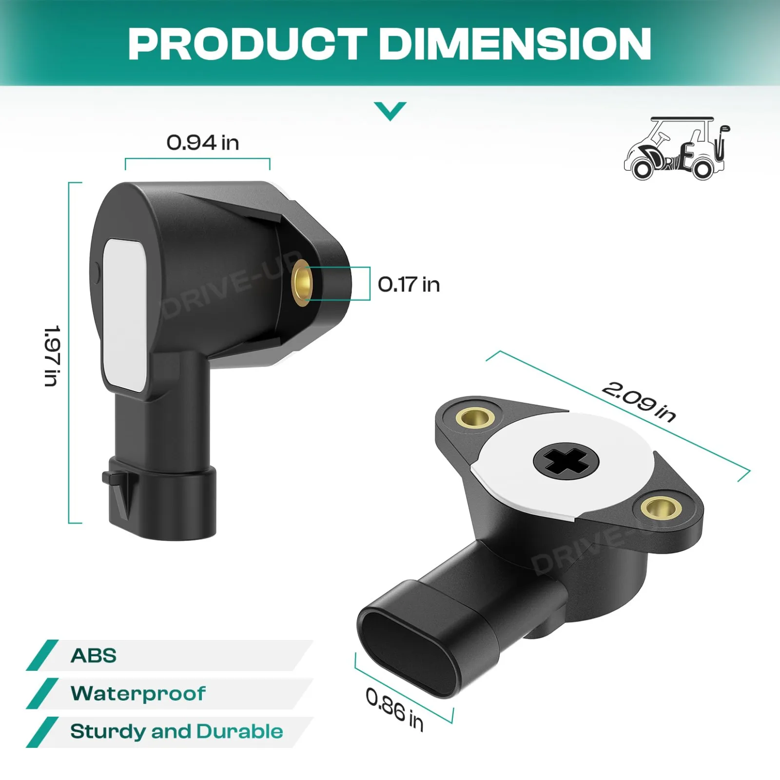 DRIVE UP Accelerator Position Sensor for E-Z-GO RXV image 4