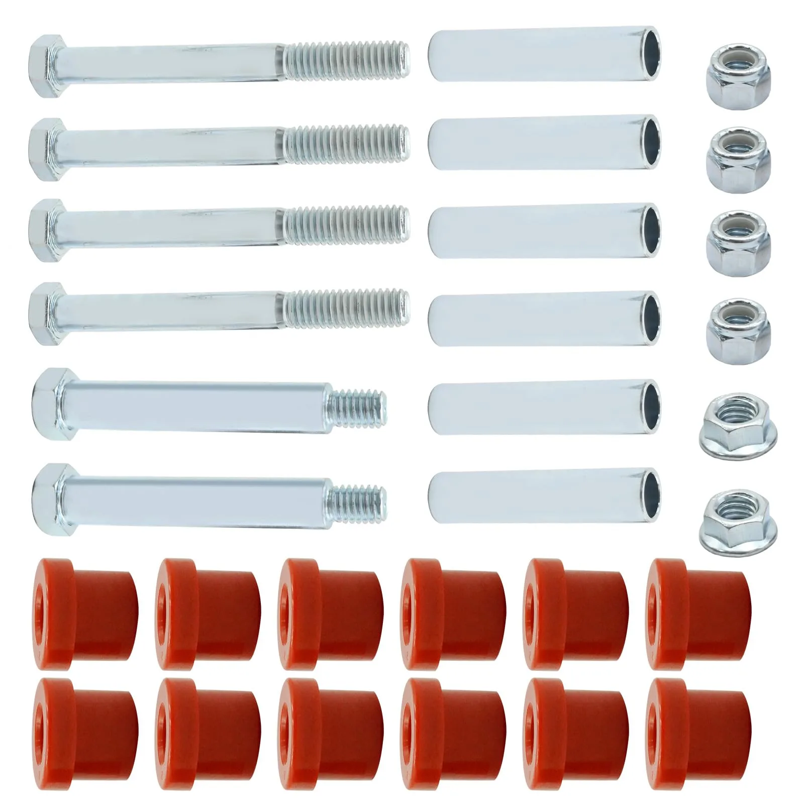 Hoypeyfiy E-Z-GO TXT Rear Leaf Spring Bushings Kit