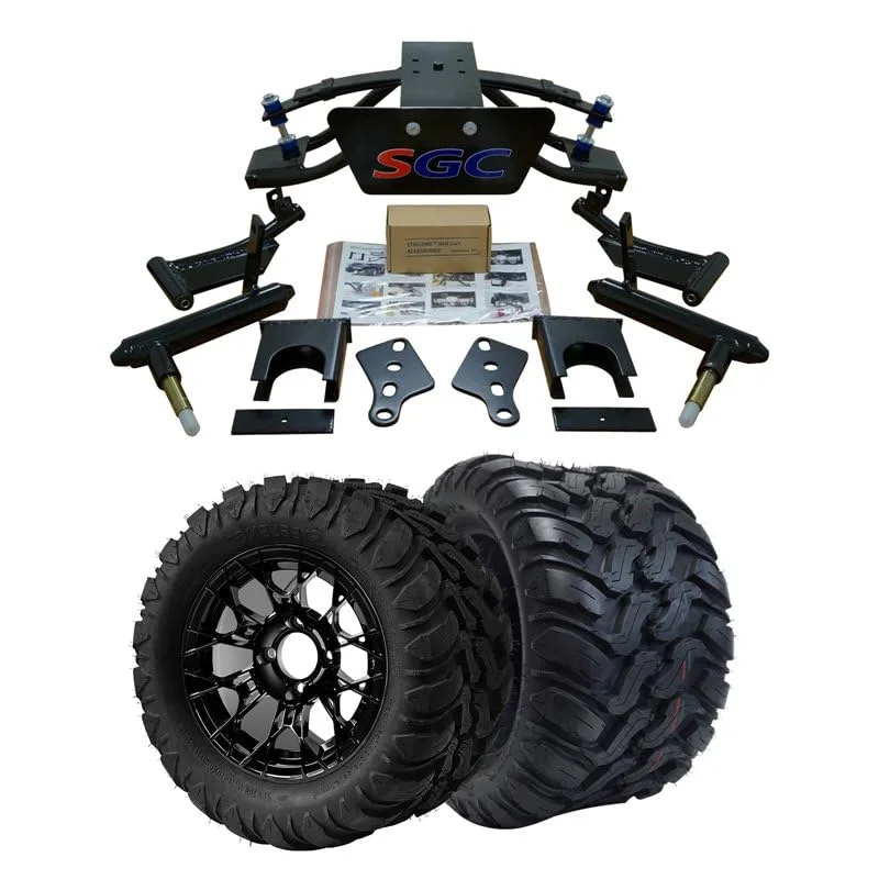 Club Car Precedent 4-Inch Lift Kit with Wheels and Tires