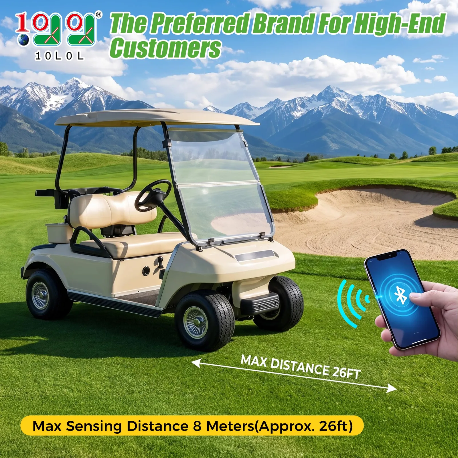 10L0L Bluetooth Keyless Ignition Switch for Golf Carts image 2