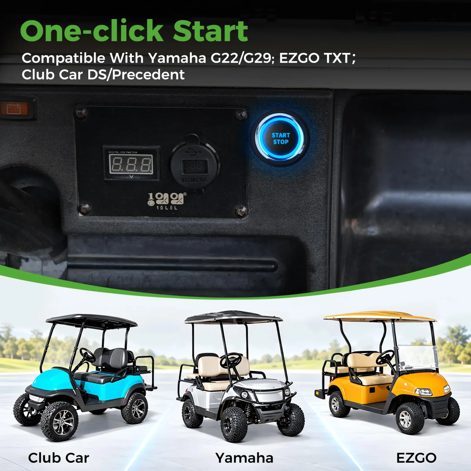 10L0L Bluetooth Keyless Ignition Switch for Golf Carts image 4