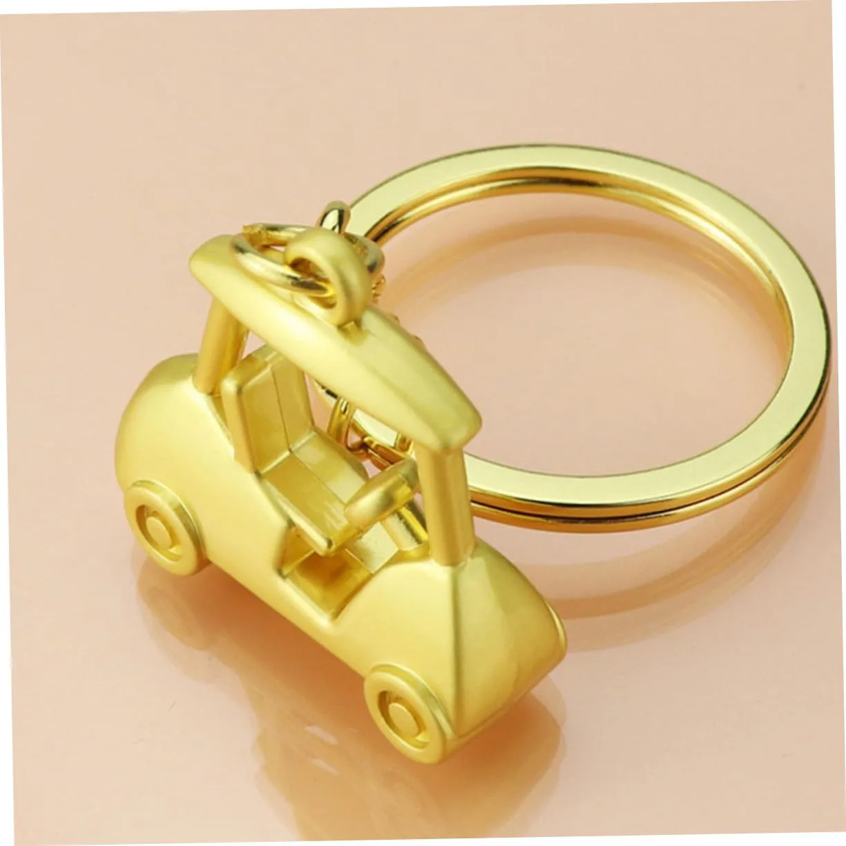 BESPORTBLE Gold Golf Cart Keychain Pendants image 3