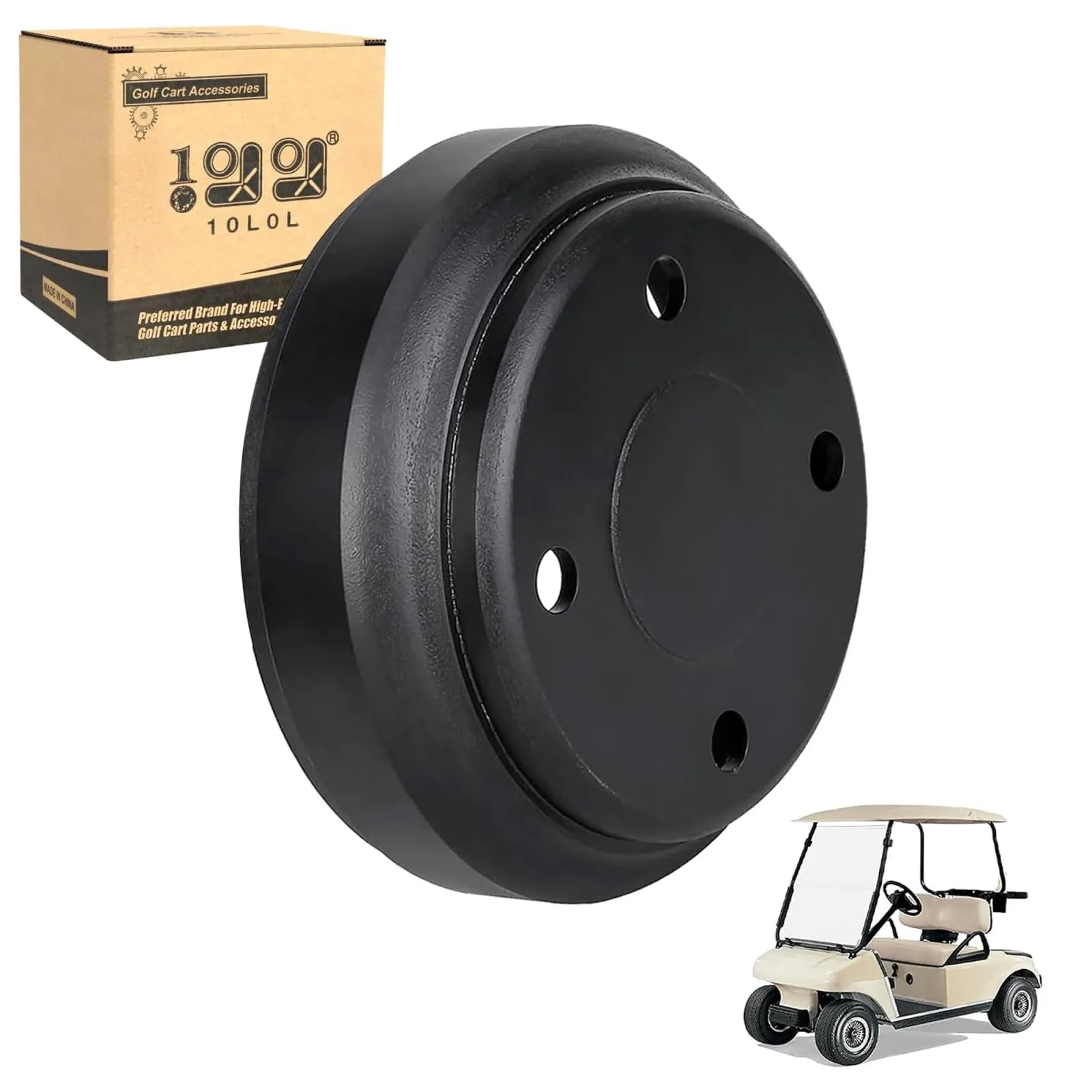 10L0L Rear Brake Drum Hub for Club Car DS & Precedent