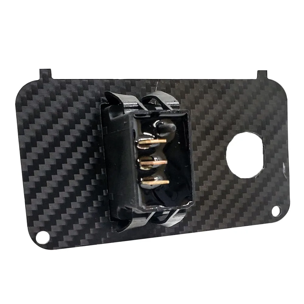 OZ-USA Carbon Fiber E-Z-GO TXT F/R Key Switch Plate image 4