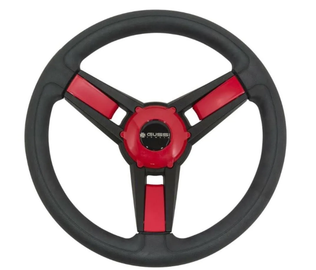 Gussi Model 13 Steering Wheel for Advanced EV1 Golf Cart
